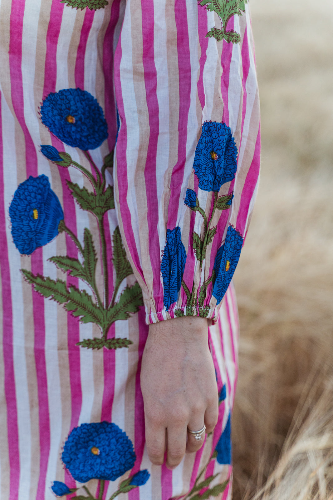 Grace & May Meadow Stripe Dress