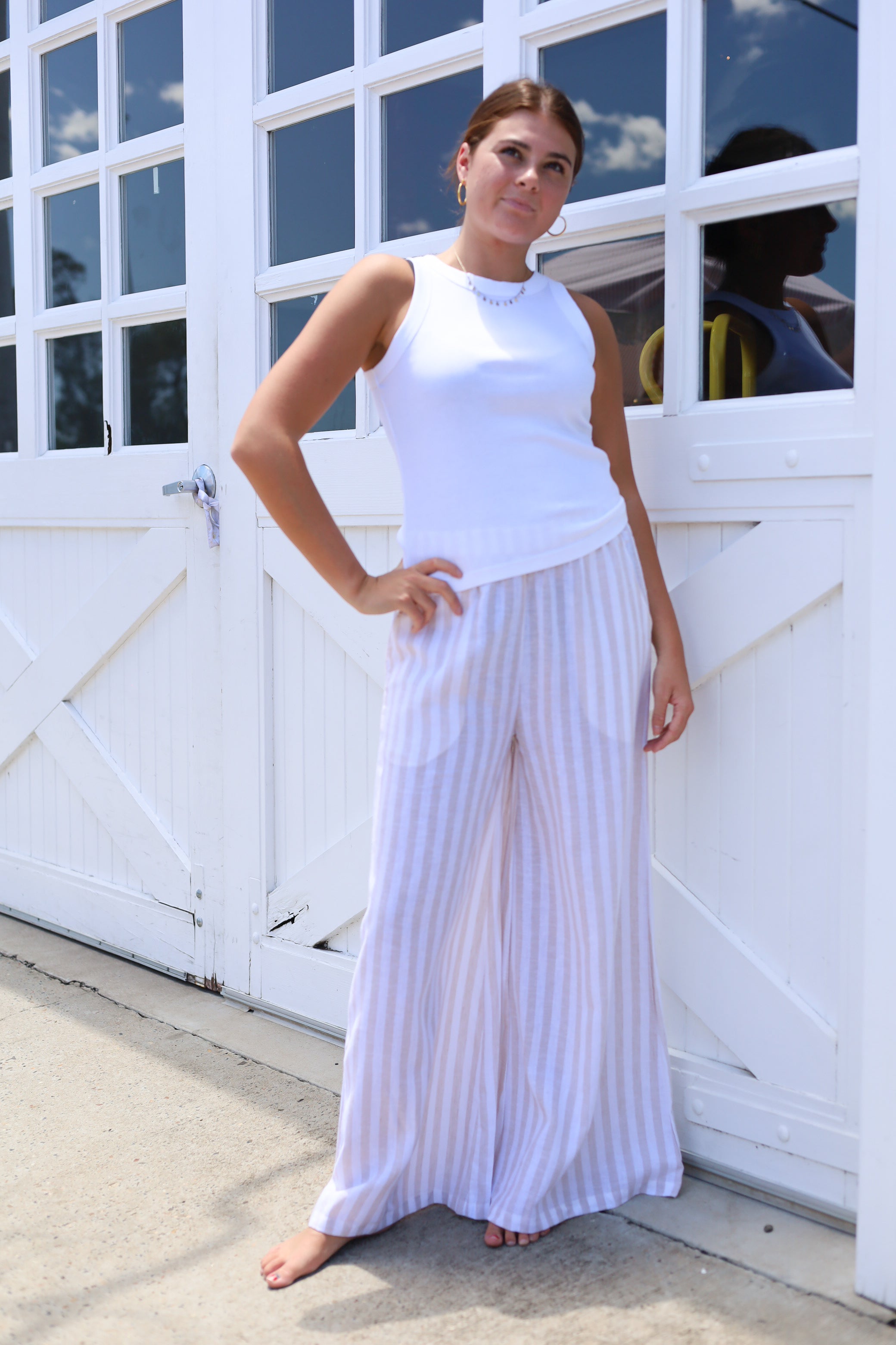 Grace and May Stripe Pants