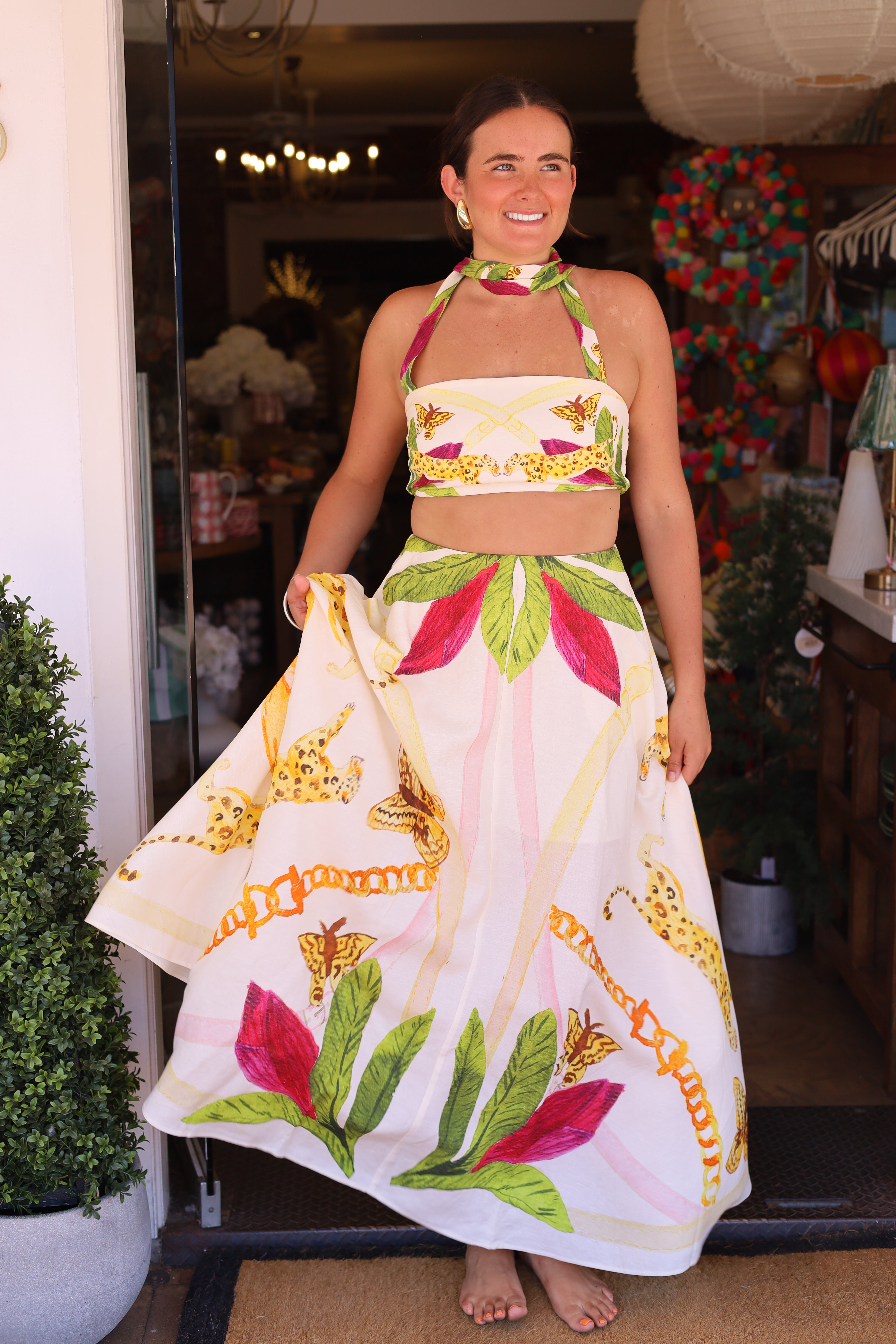 Maku Monaco Scarf Skirt