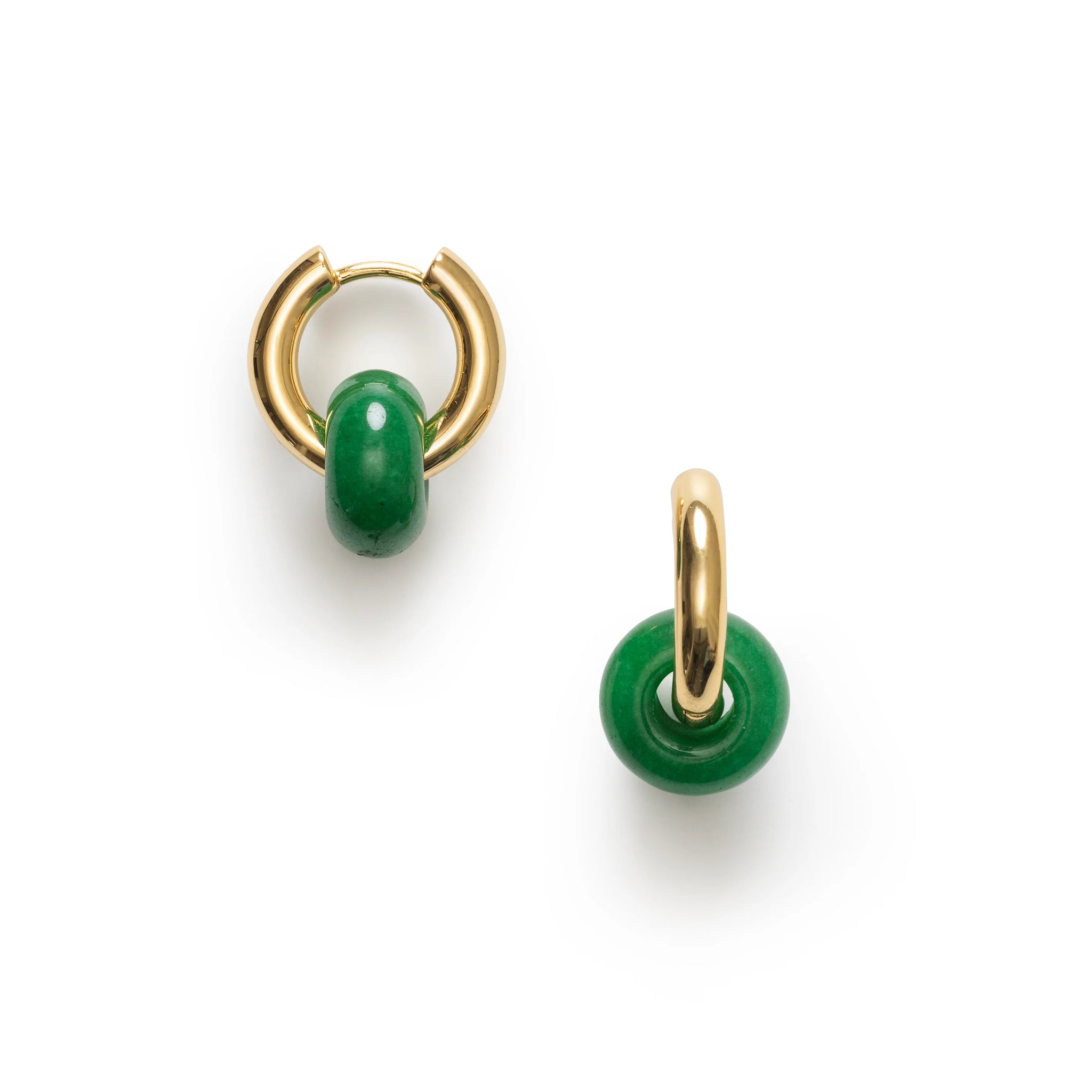 ANNI LU GLAZED DONUT HOOPS JUNGLE FEVER