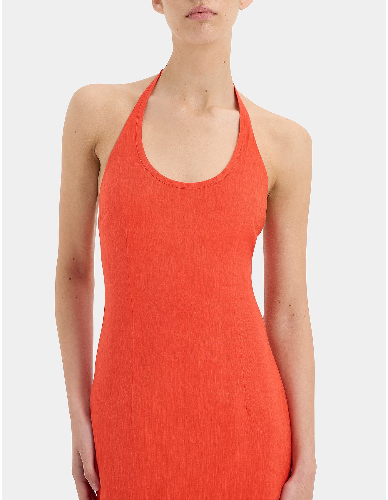 SIR. Elodie Halter Midi Dress