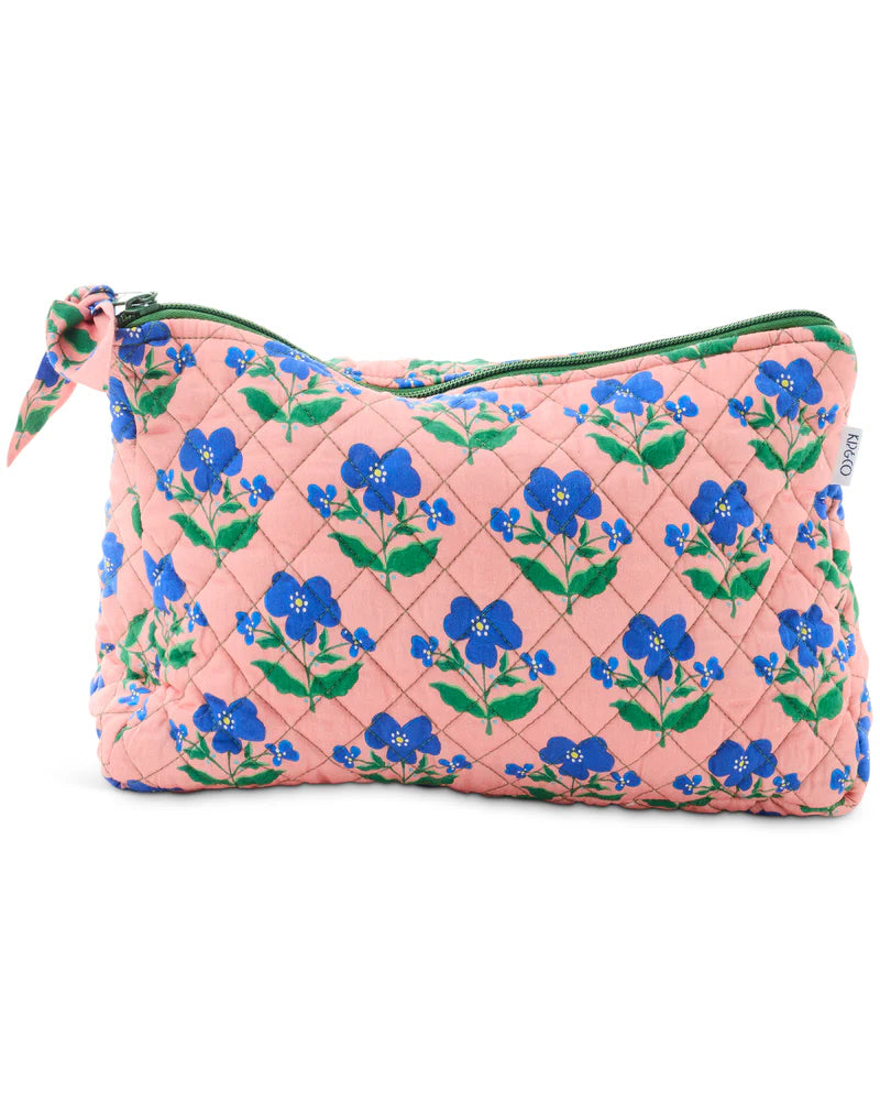 Kip & Cox Anna Spiro Indian Summer Rose Quilted Cotton Toiletry Purse