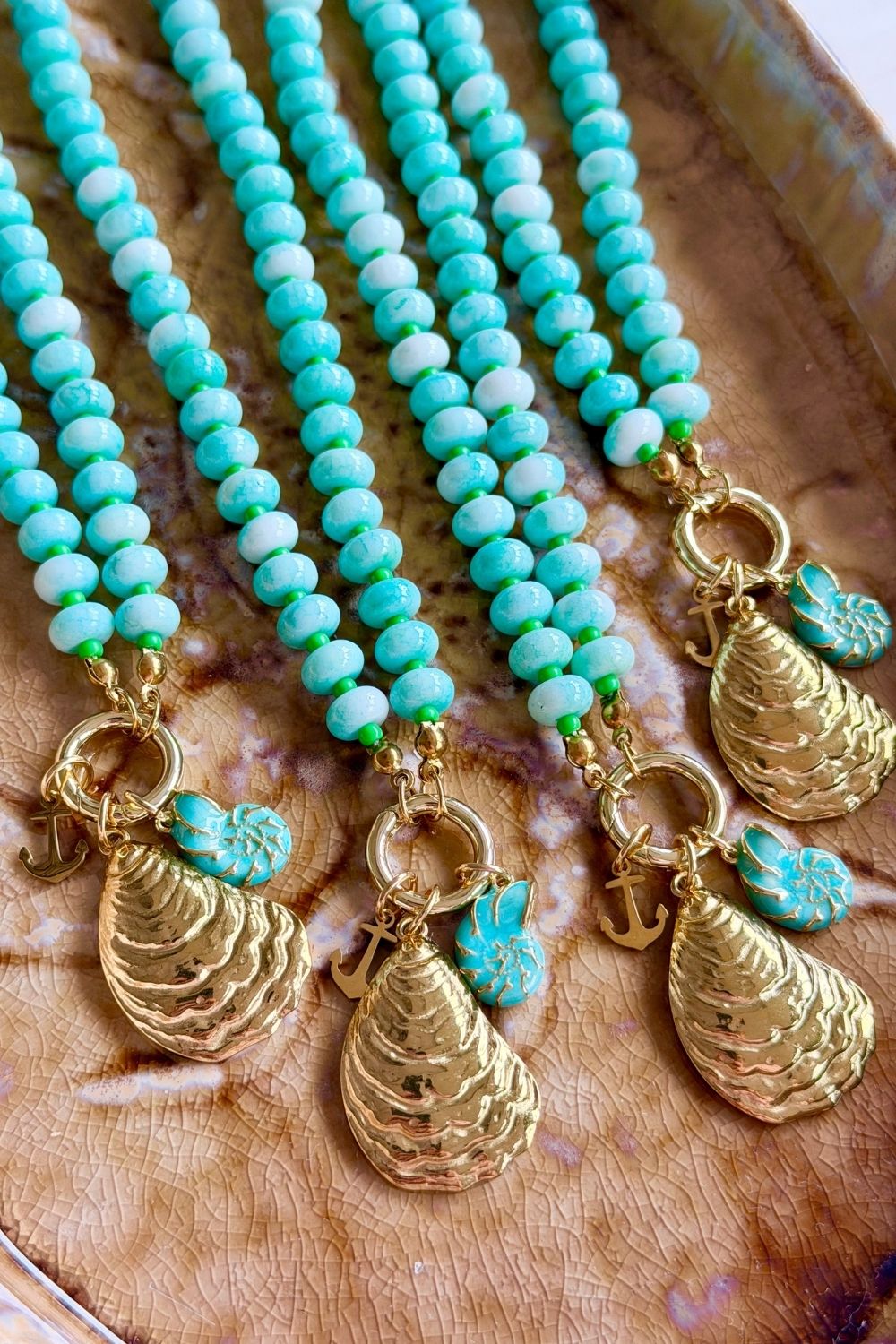 Sirena Shell Necklace – Mosk Melbourne jewellery at Marval Designs
