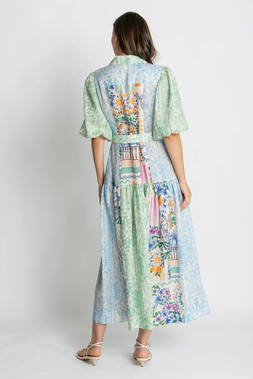 Kachel Willow Short Sleeve Maxi Dress