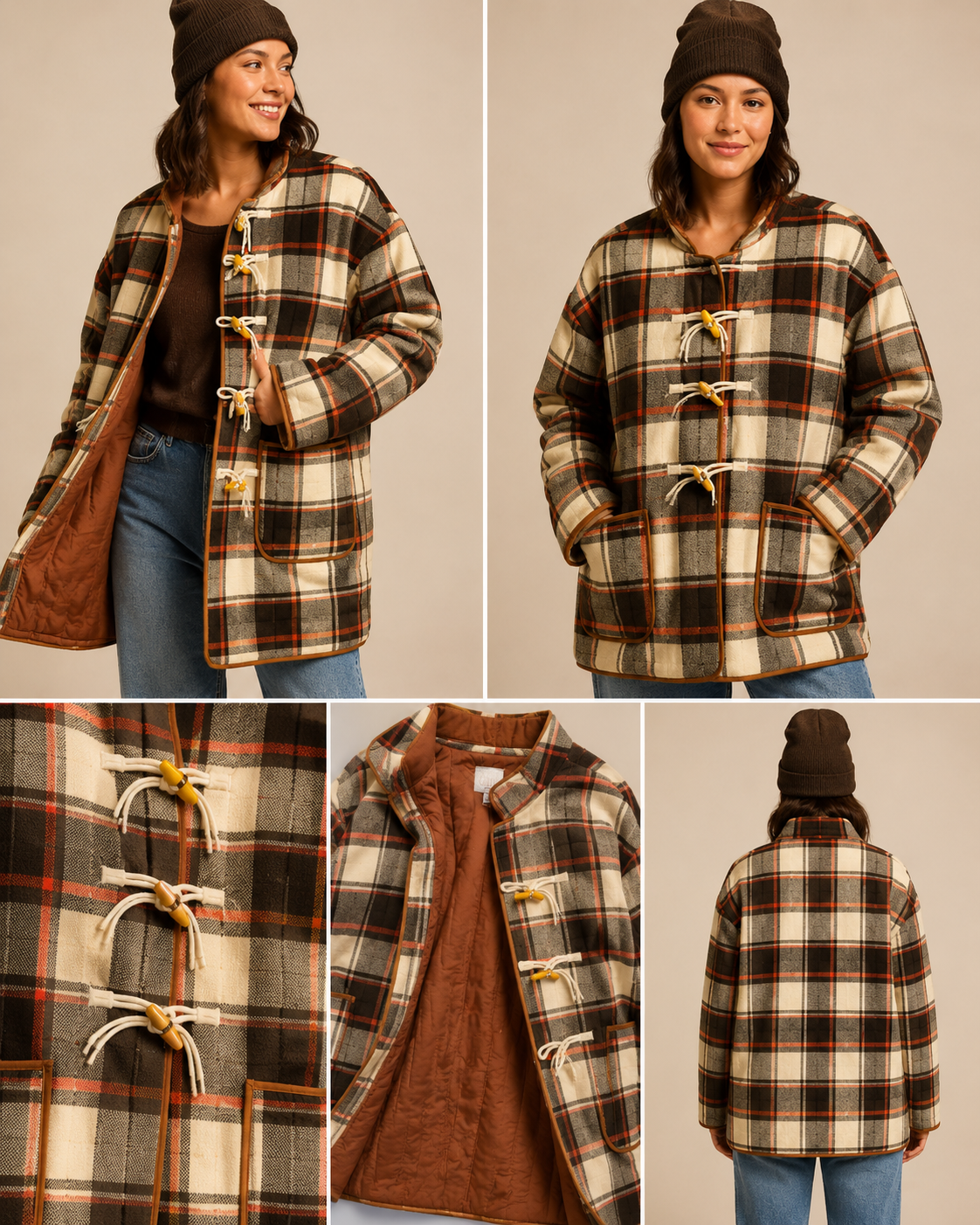 Kinga Csilla Rally Quilted Cocoon Jacket