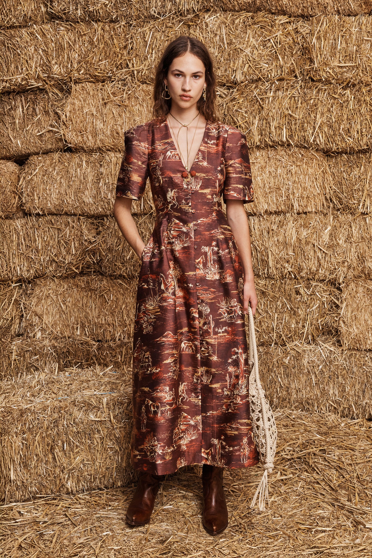 Alemais Ezra Midi Dress