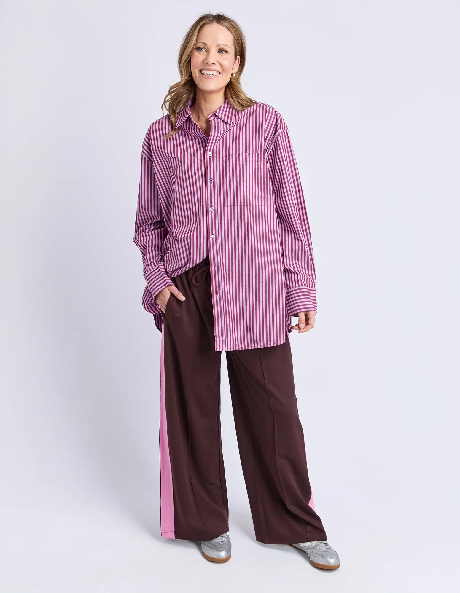 Elm Lila Stripe Shirt