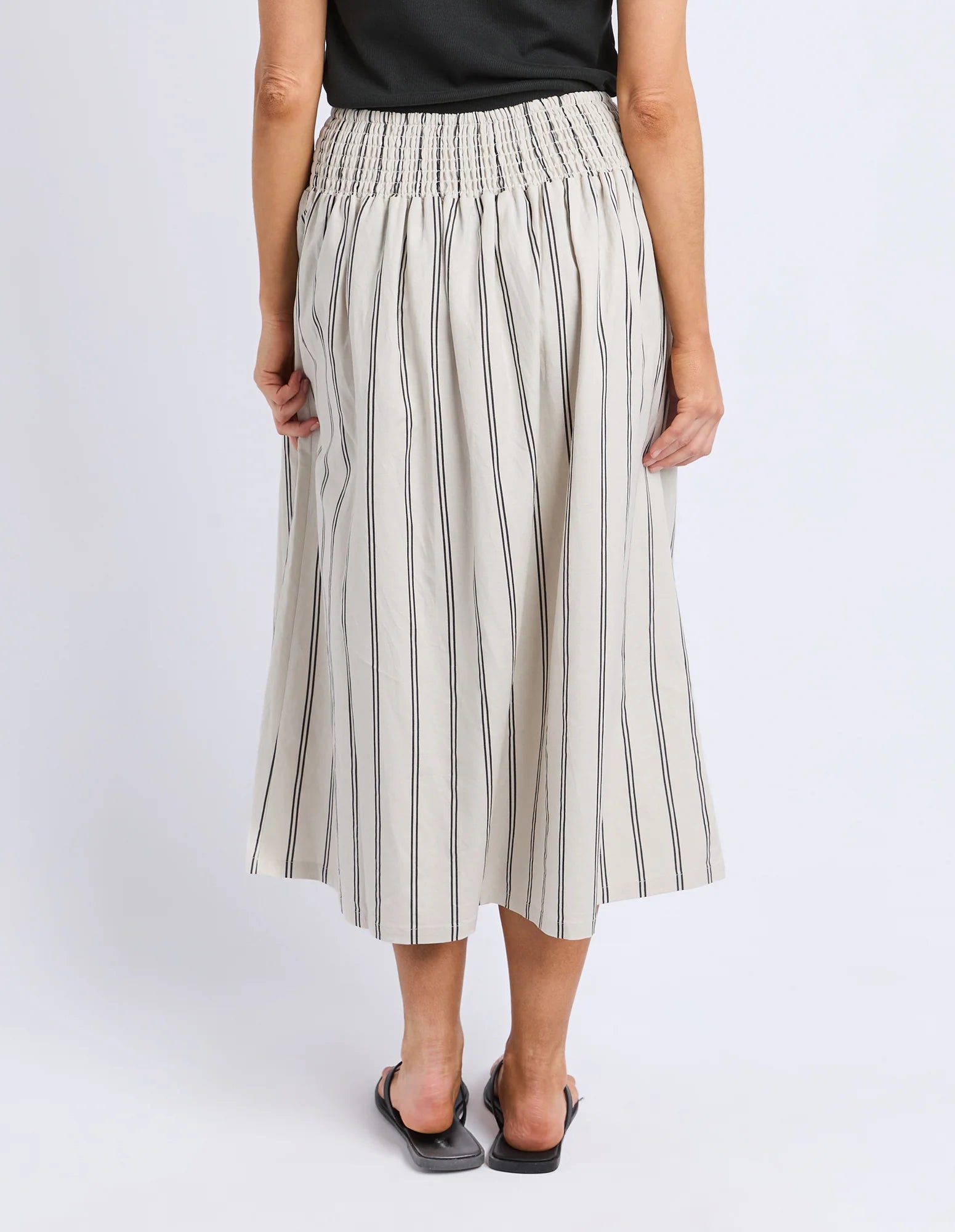 Elm Riley Stripe Skirt