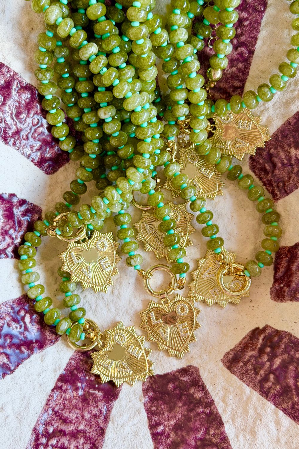 Verde Amore Necklace – Mosk Melbourne jewellery at Marval Designs