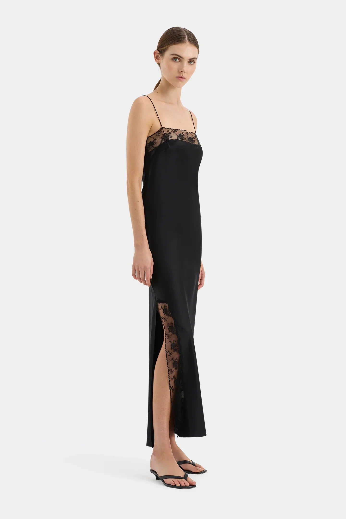 SIR. Aries Lace Slip Dress
