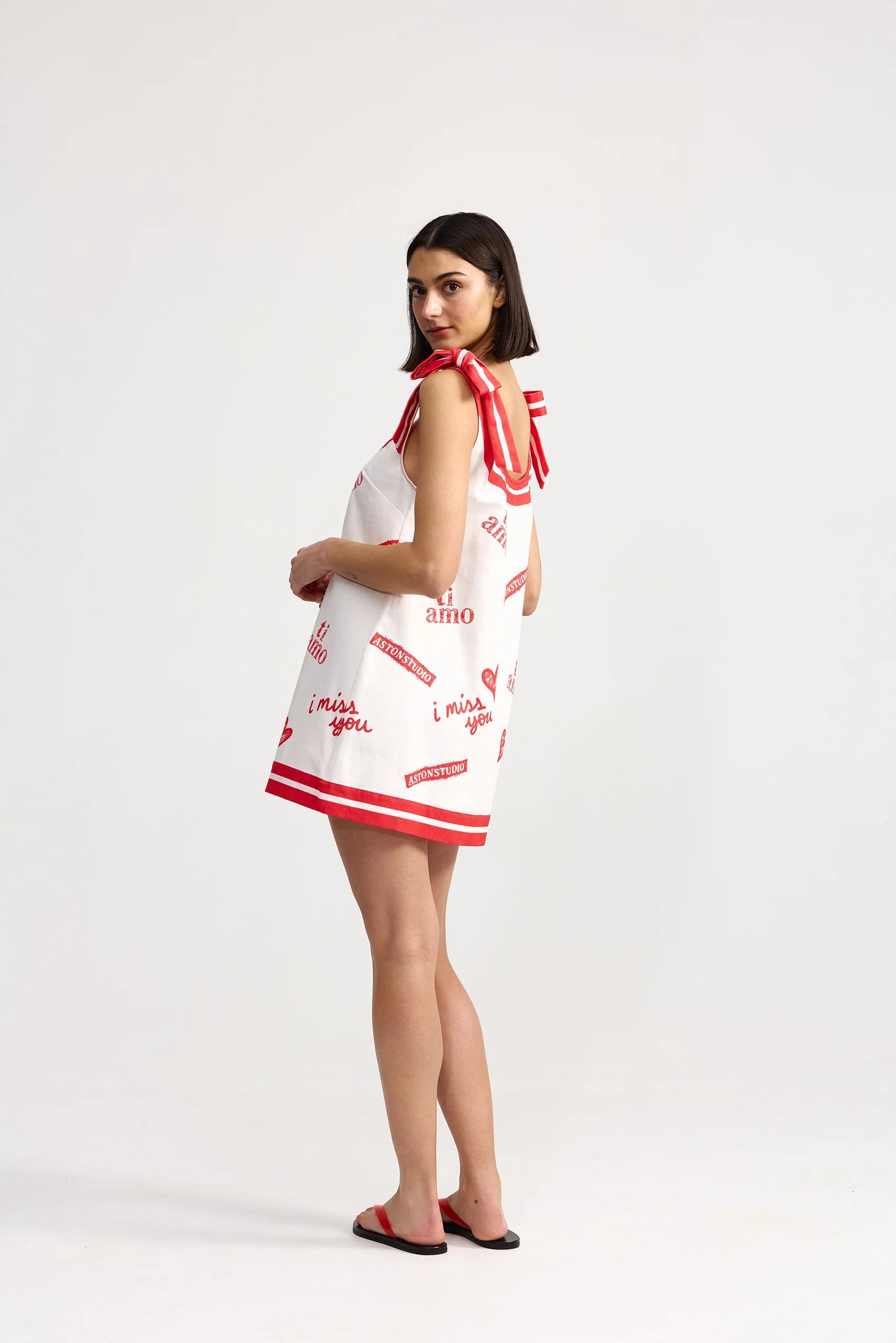 Aston Studio Quinn Denim Dress