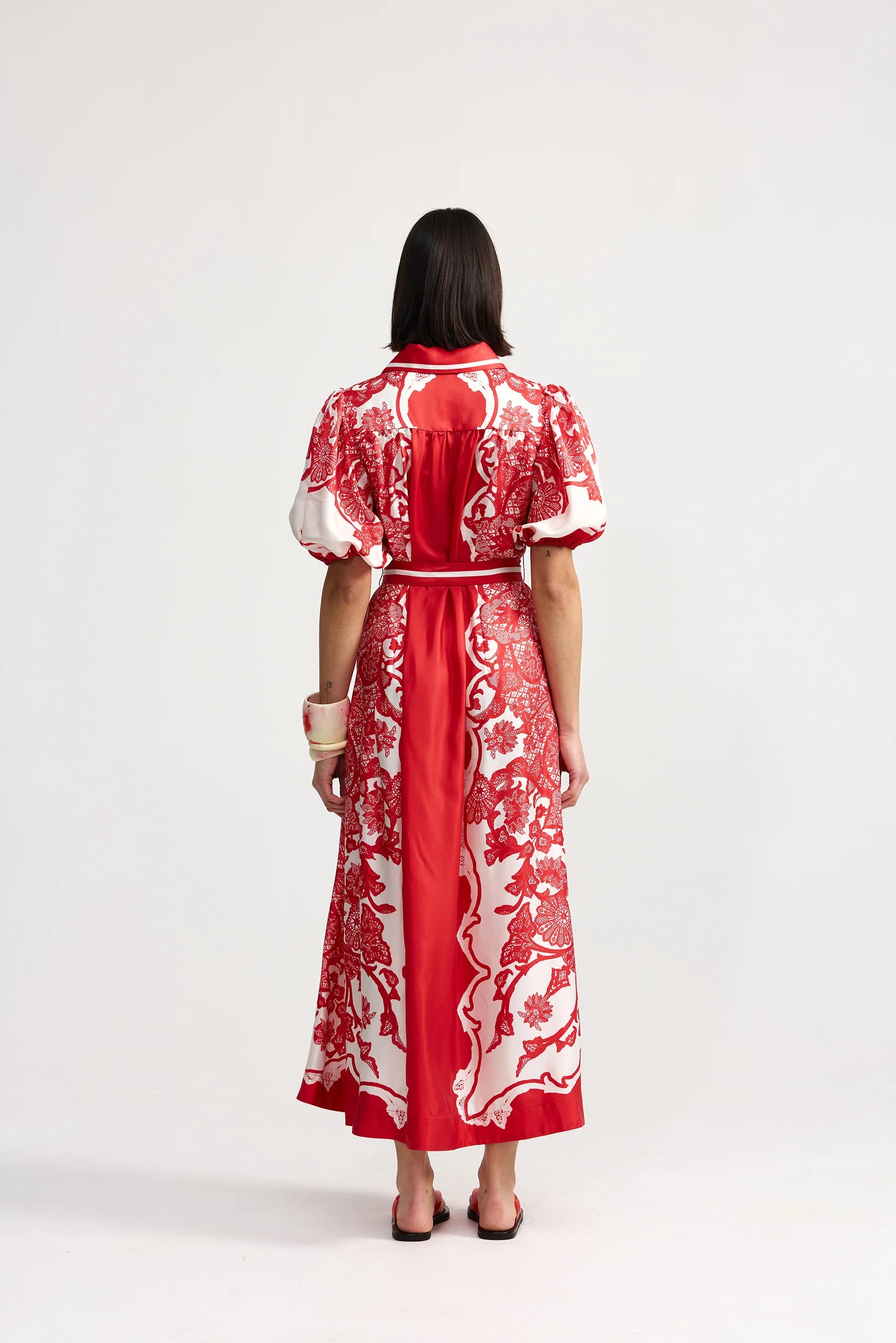Aston Studio Marley Dress Ruby Antique