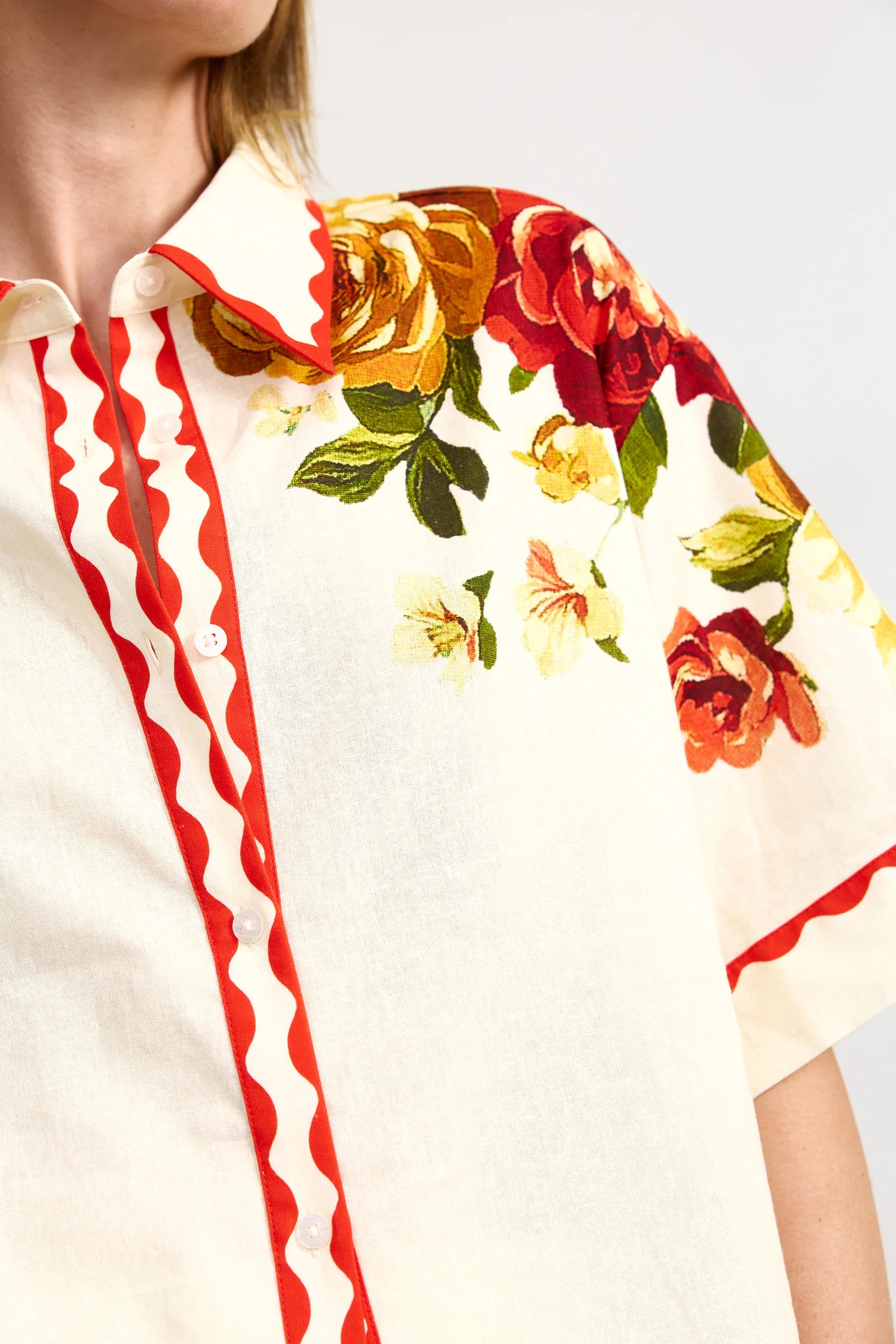 Aston Studio Neri Shirt Rose Antique