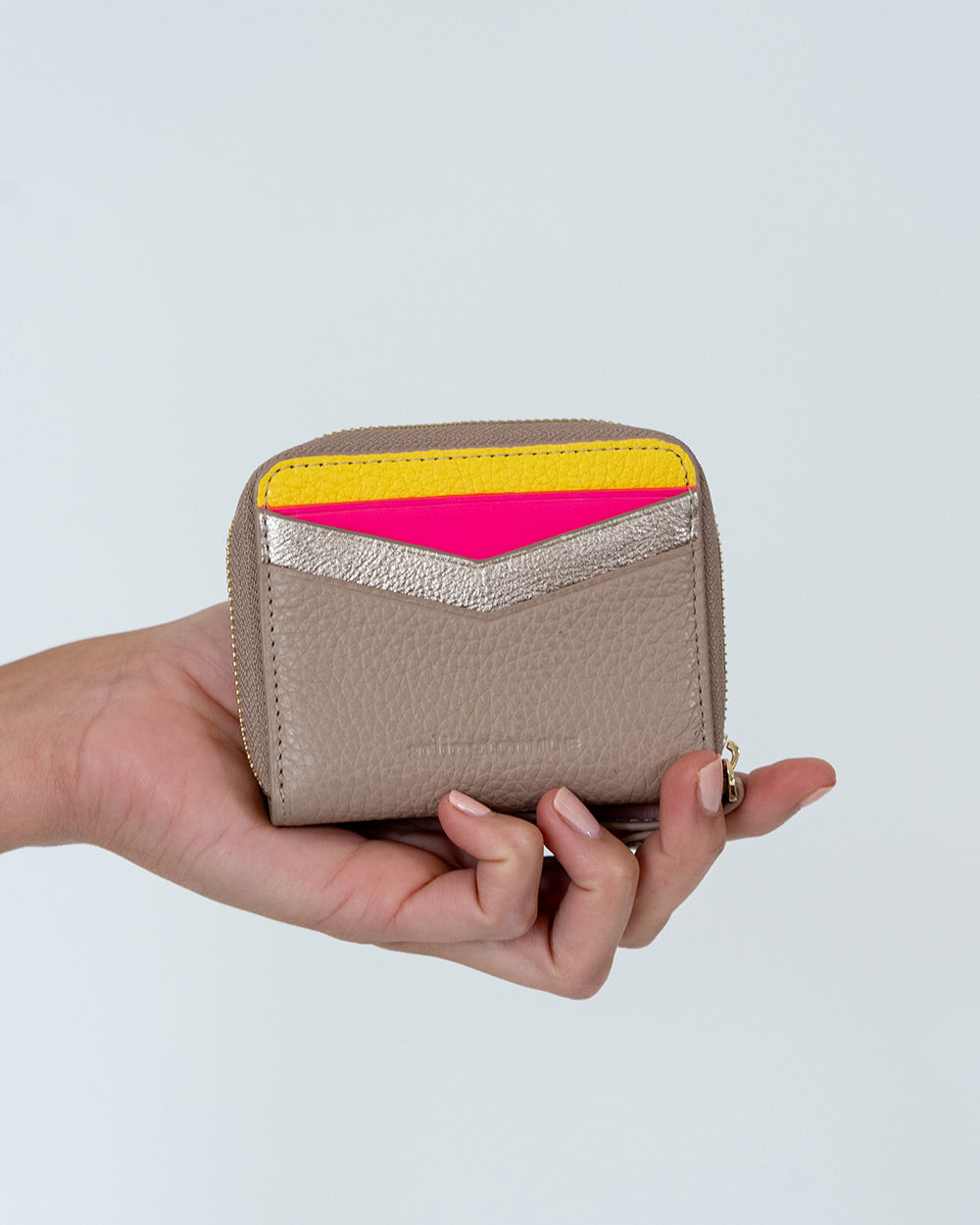 Arlington Milne Alexis Zip Purse - Fawn Multi