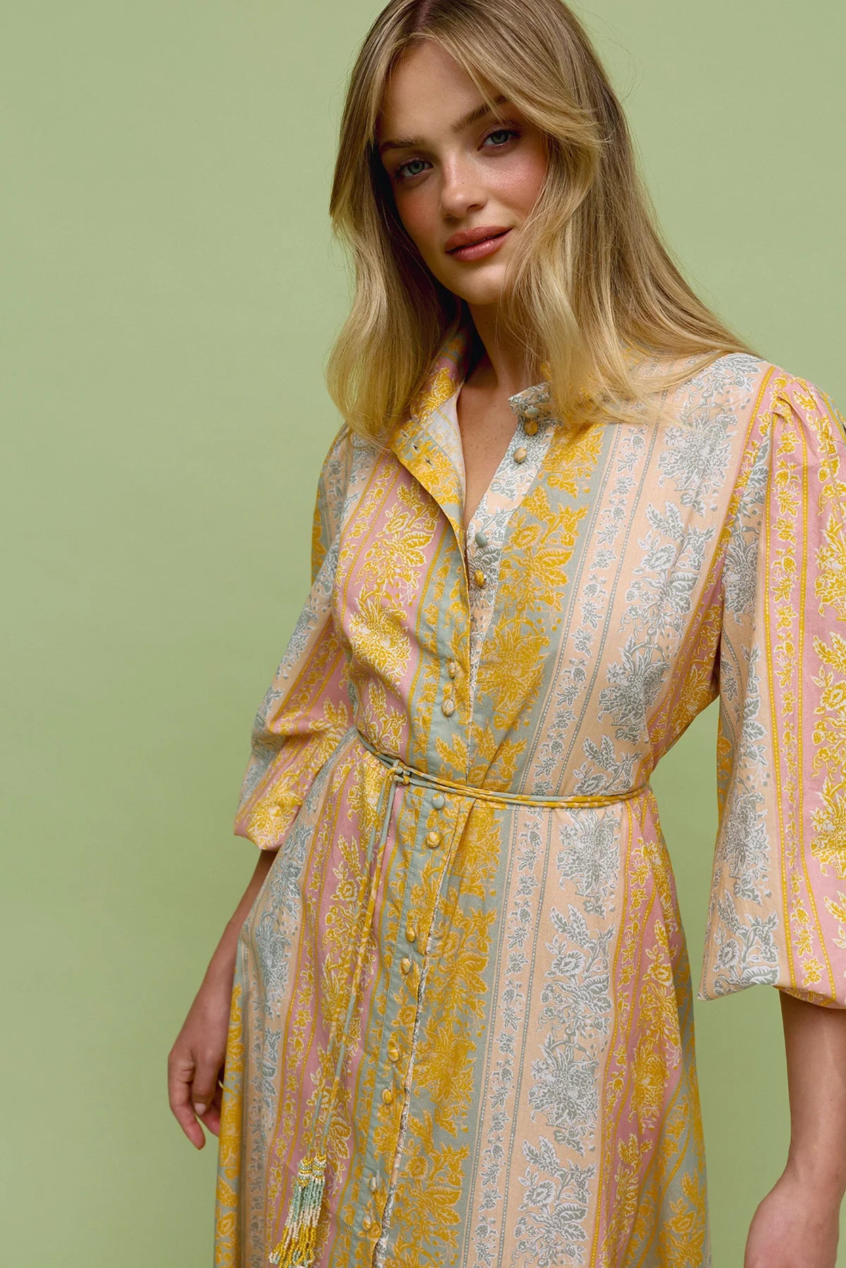Binny Volley Wallpaper Dress