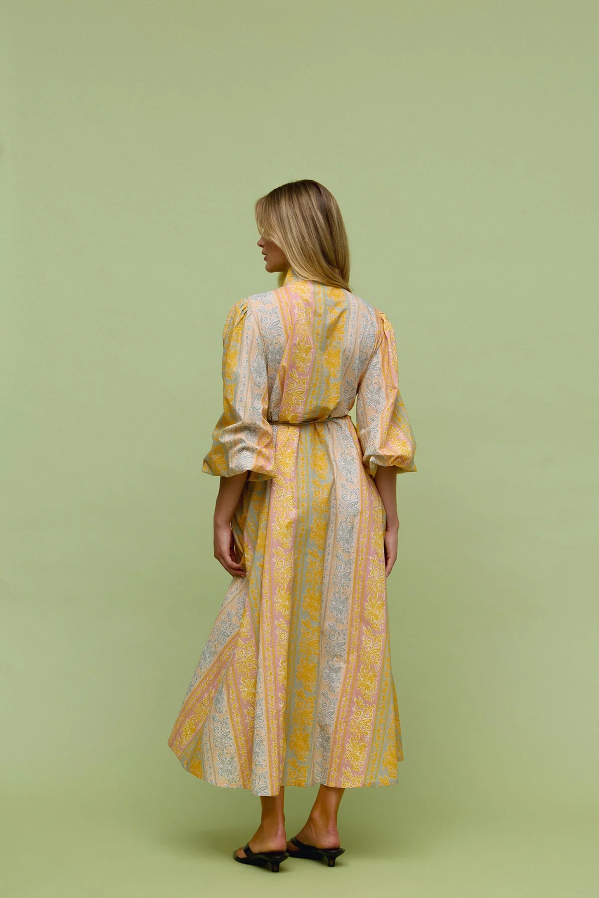 Binny Volley Wallpaper Dress