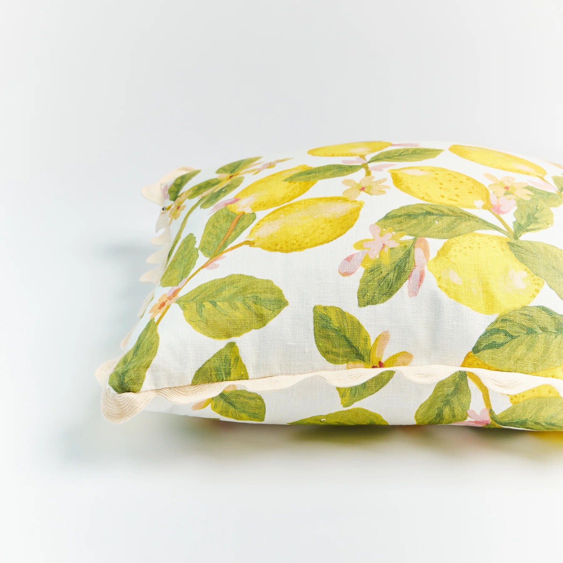 Bonnie & Neil Capri Yellow Cushion 50cm