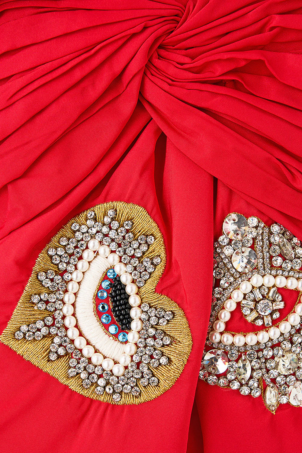 Camilla ASYMMETRIC BOW TOP