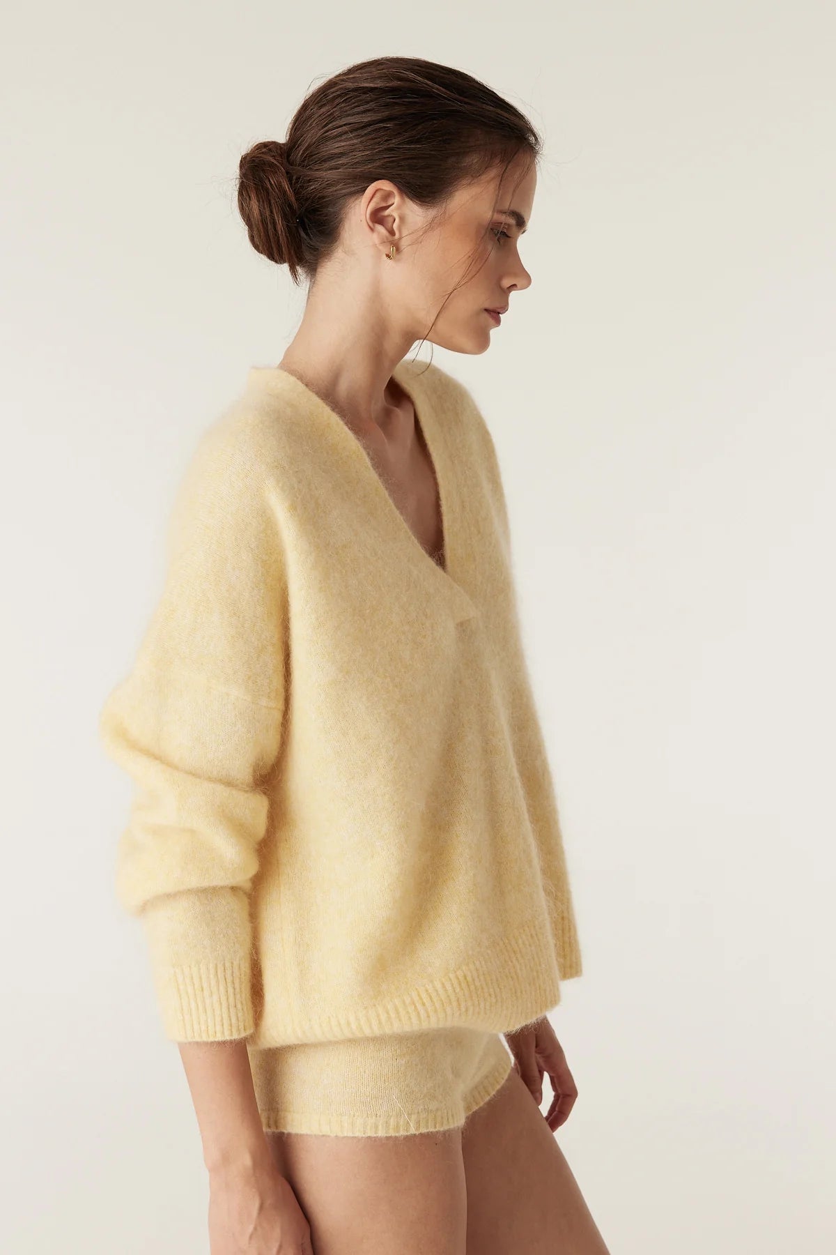 Cable Colour Me V Jumper