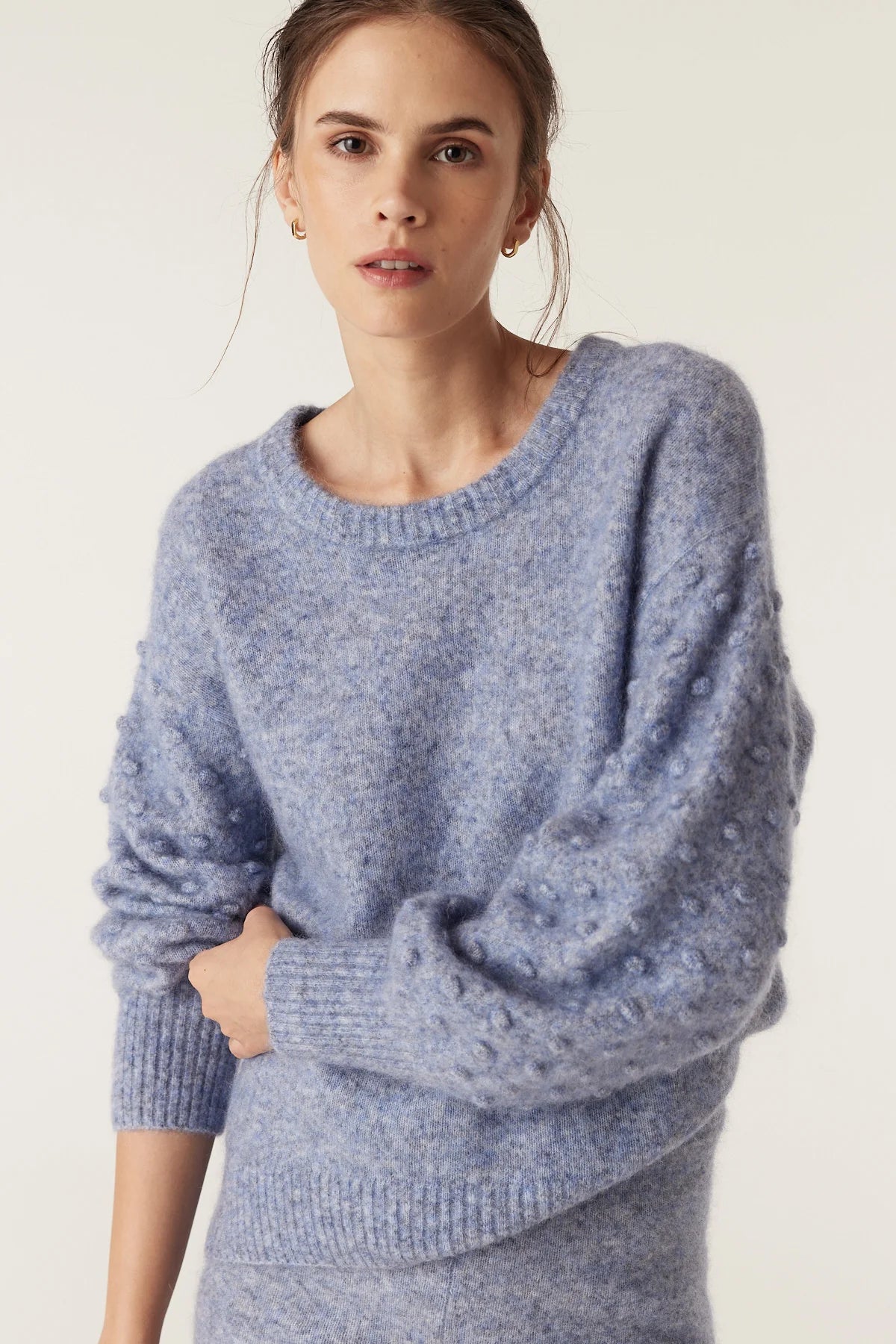 Cable Colour Me Bobble Jumper