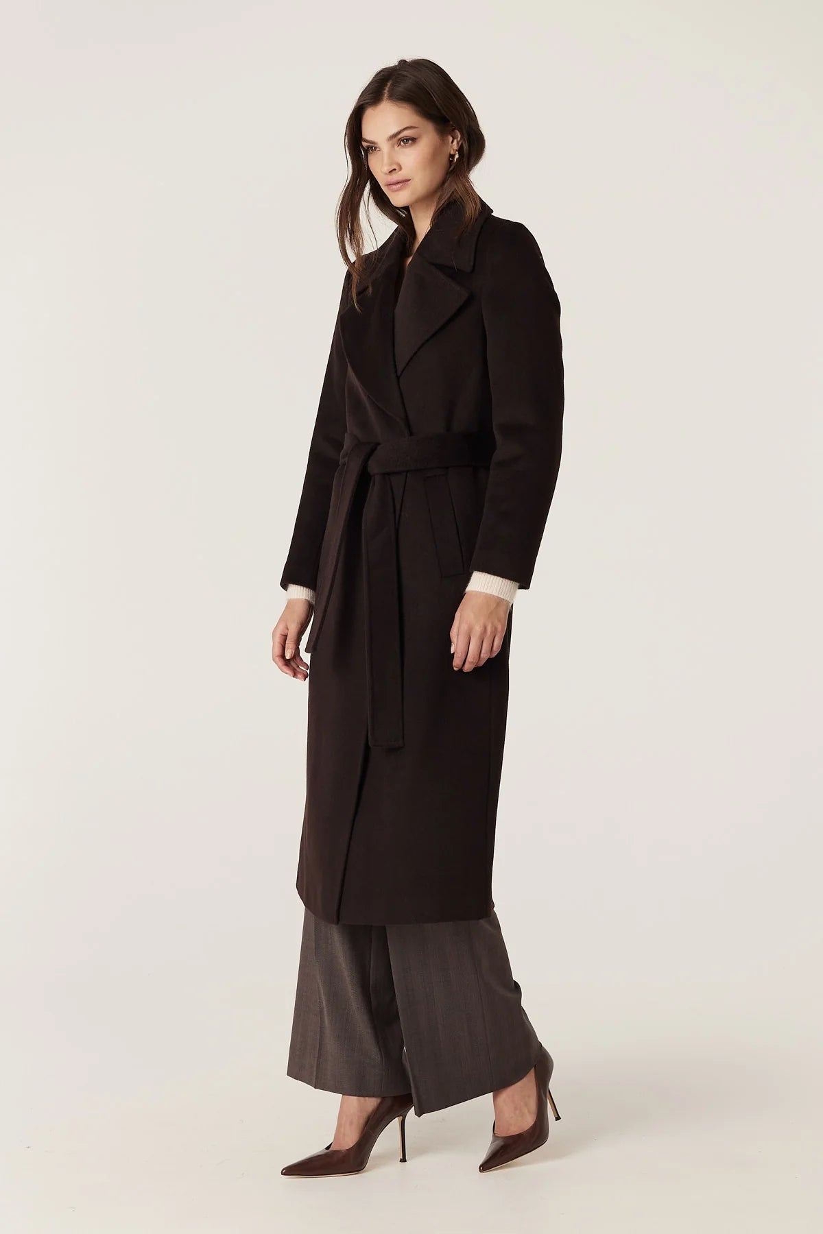 Cable Melbourne Evans Wool Coat