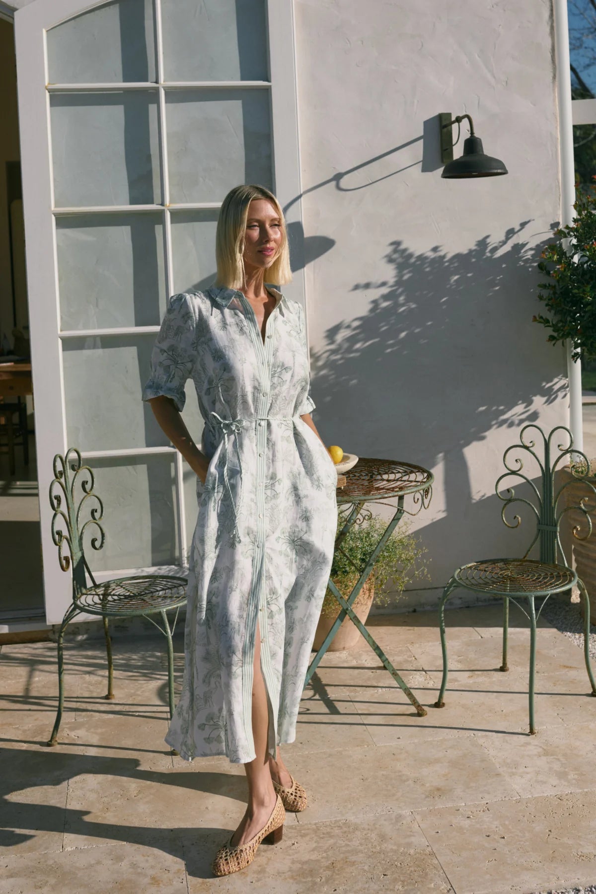 Cable Melbourne Avondale Linen Dress