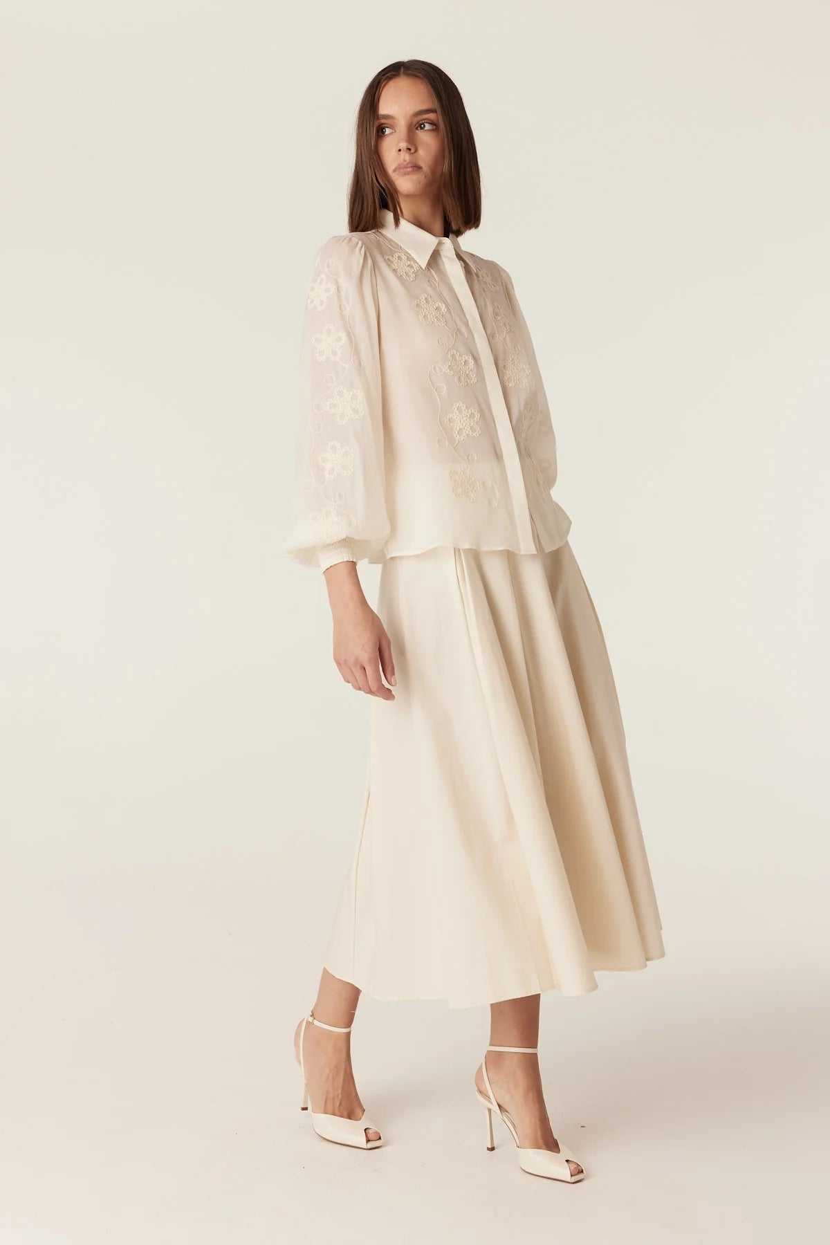 Cable Adele Midi Skirt