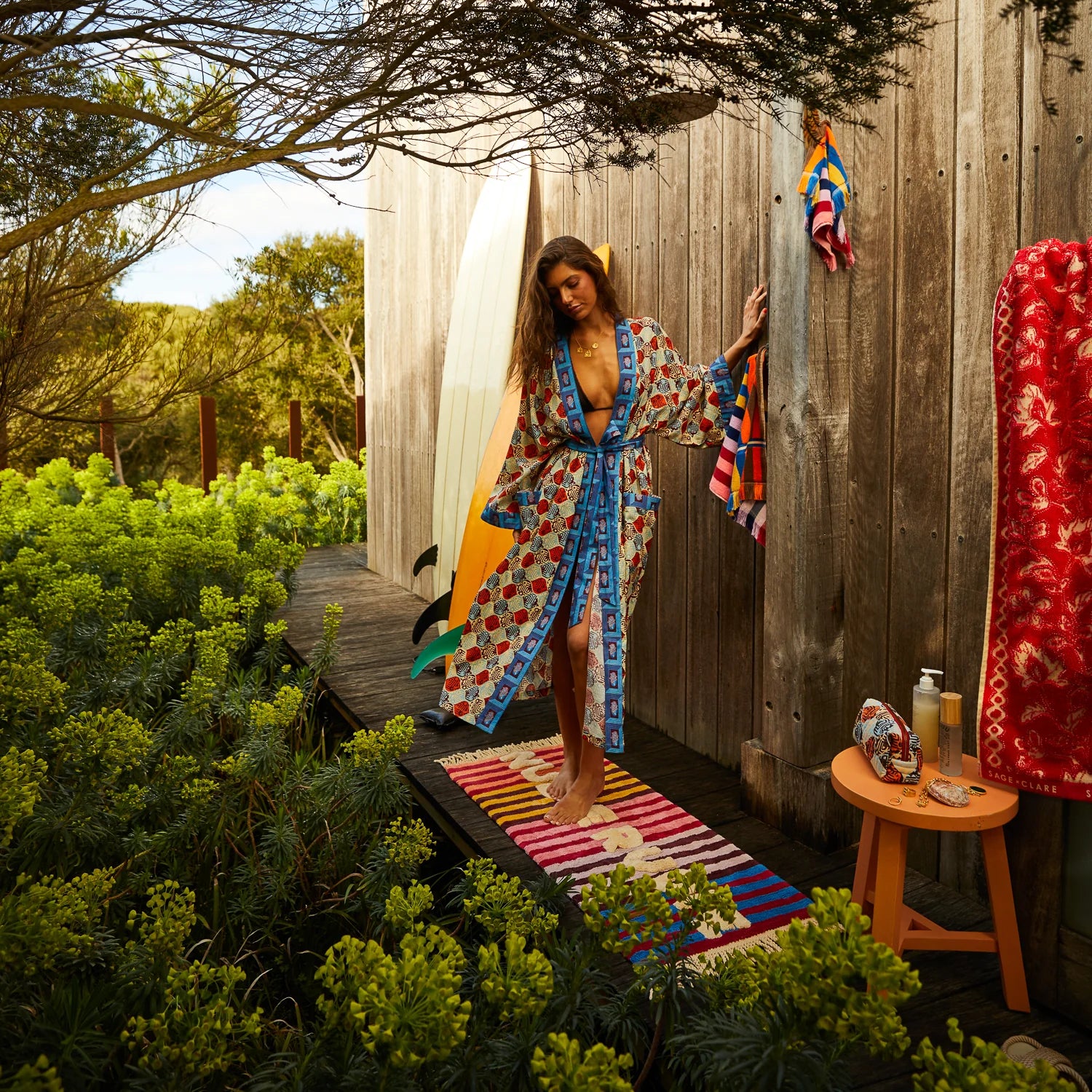 Sage x Clare Chiara Bath Runner