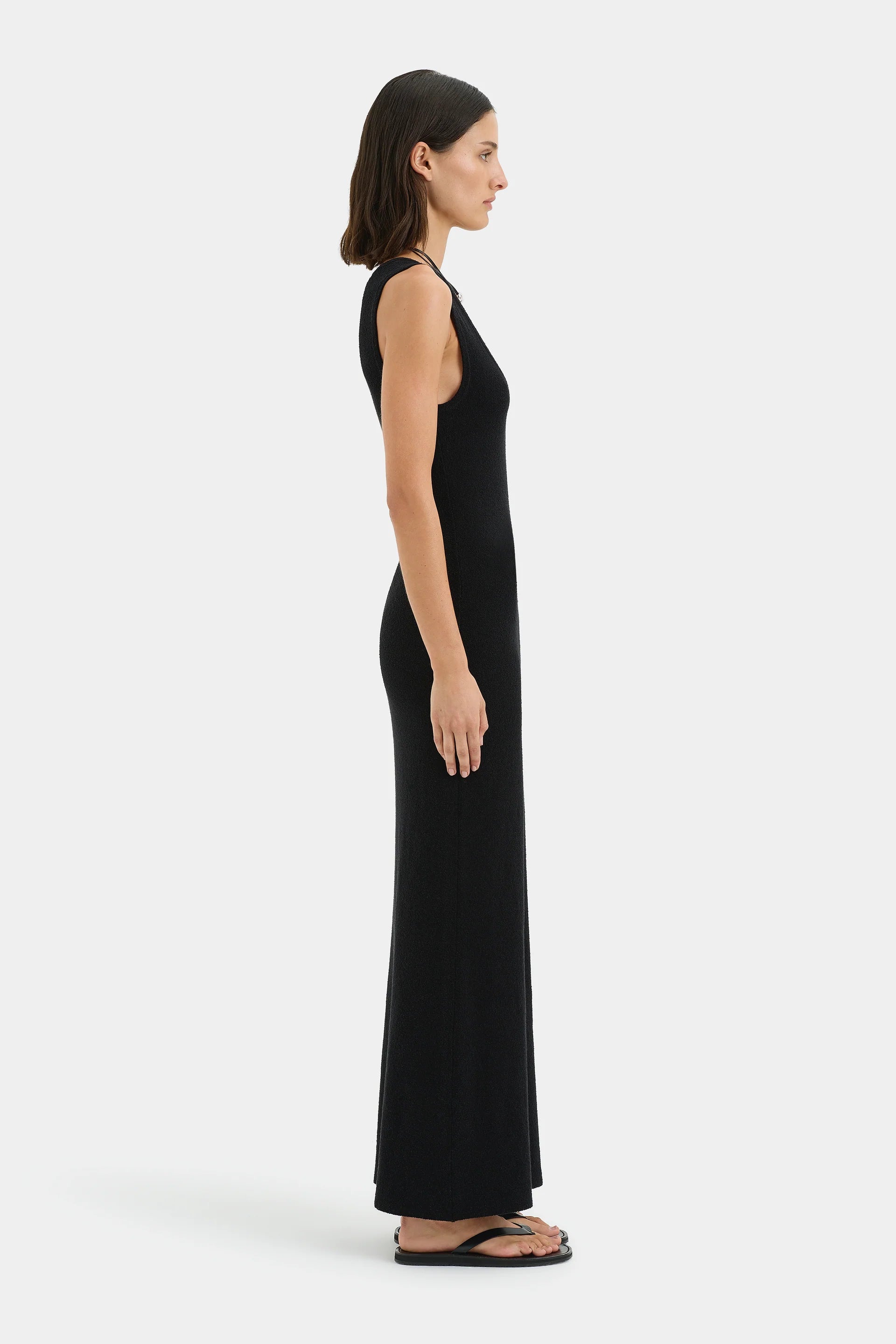SIR. Chiara Scoop Neck Dress