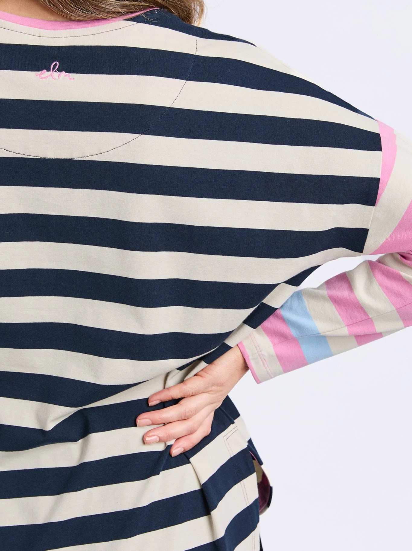 Elm Gaeb Stripe LS Tee