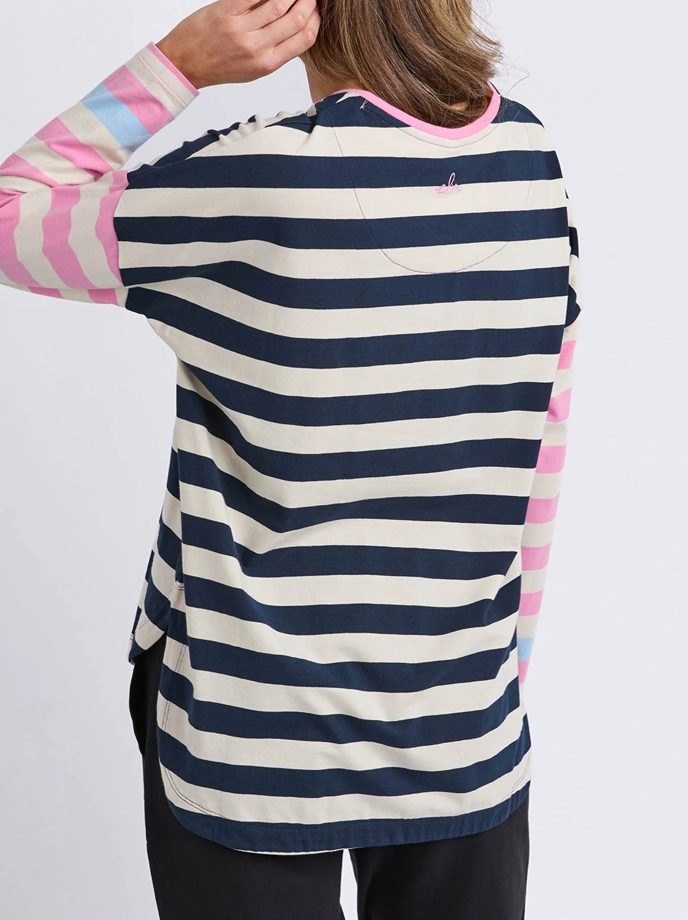 Elm Gaeb Stripe LS Tee
