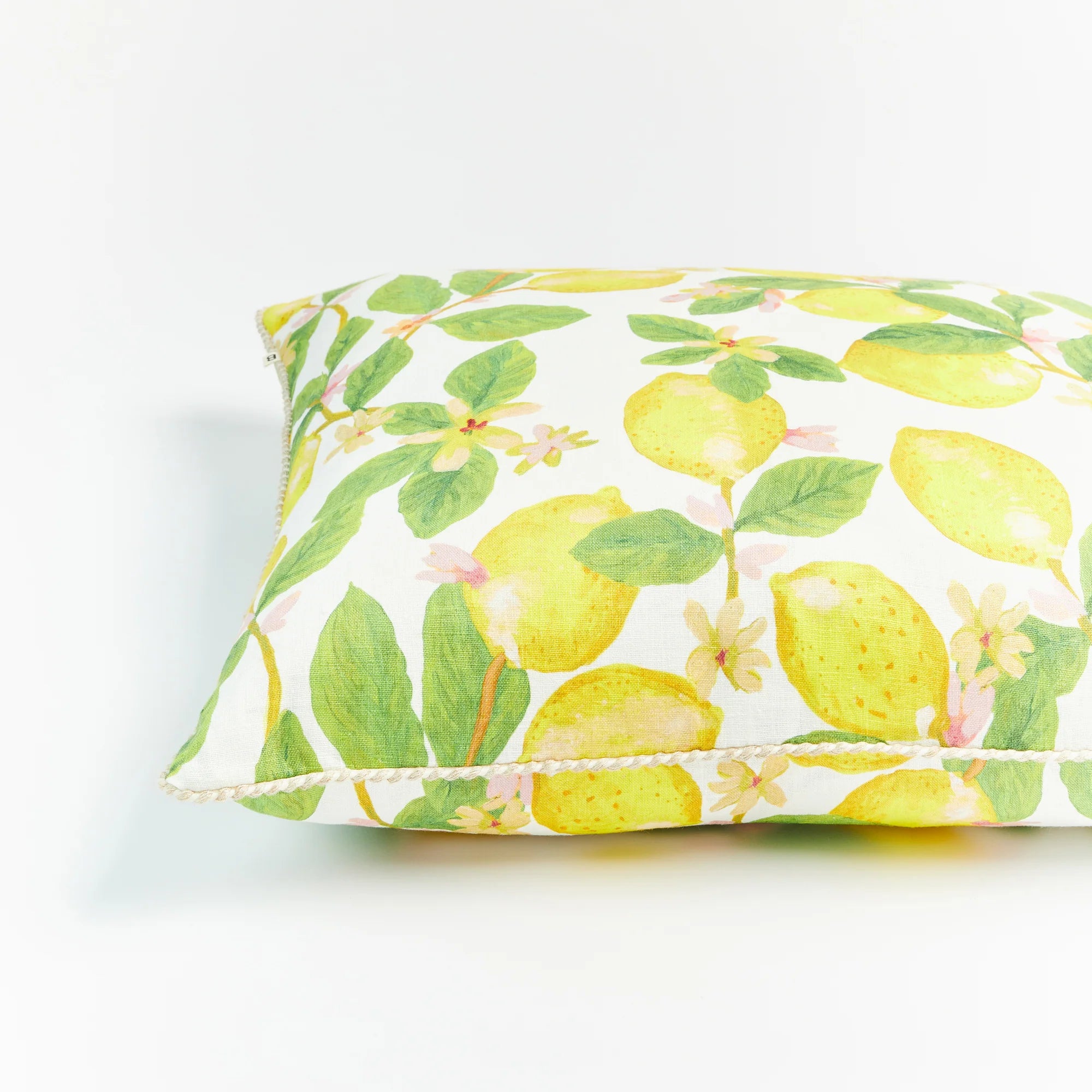 Bonnie and Neil Capri Yellow 60cm Cushion