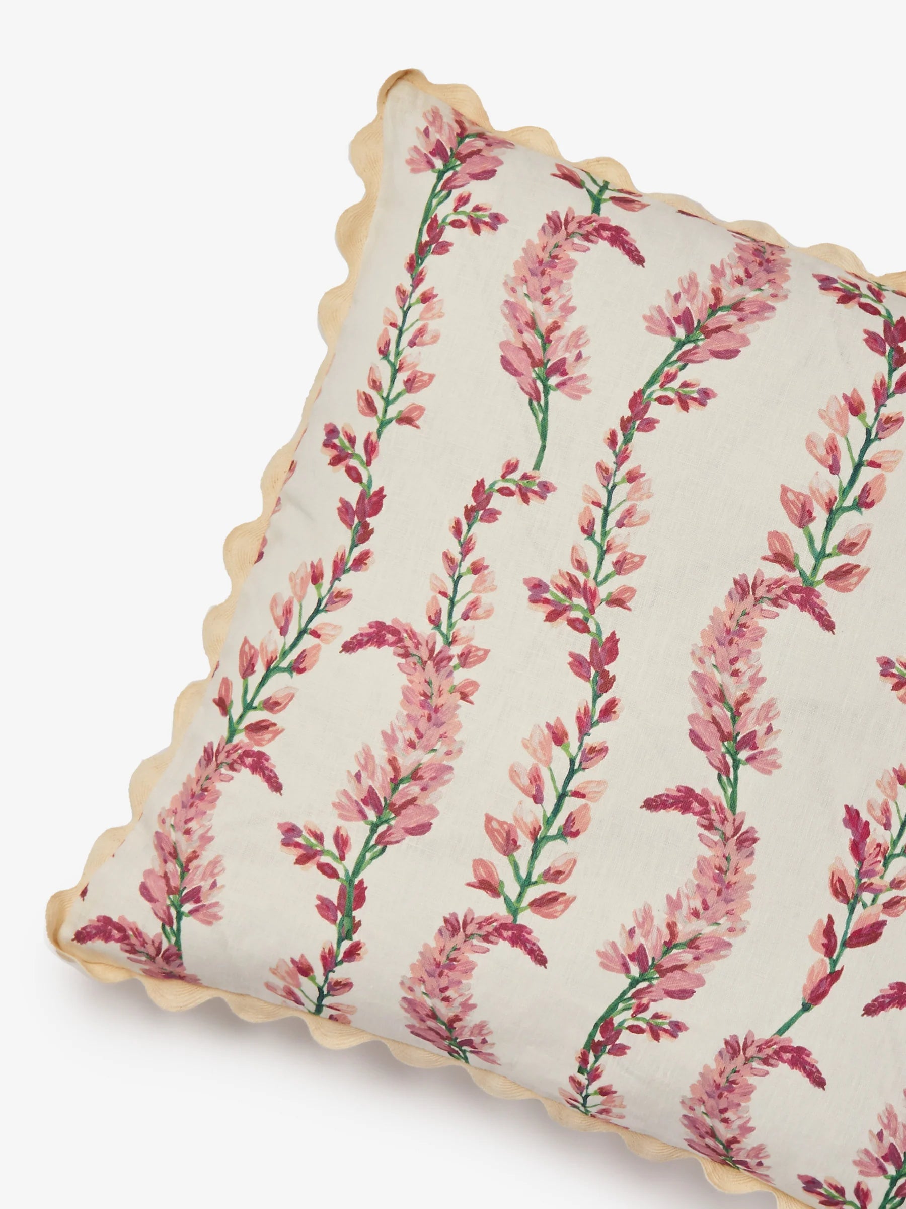 Bonnie & Neil Penny Pink Linen Cushion 60cm