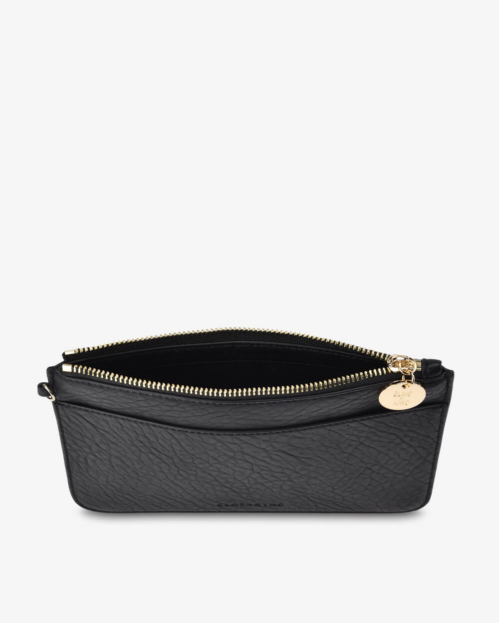 Elms + King Flat Pouch - Black