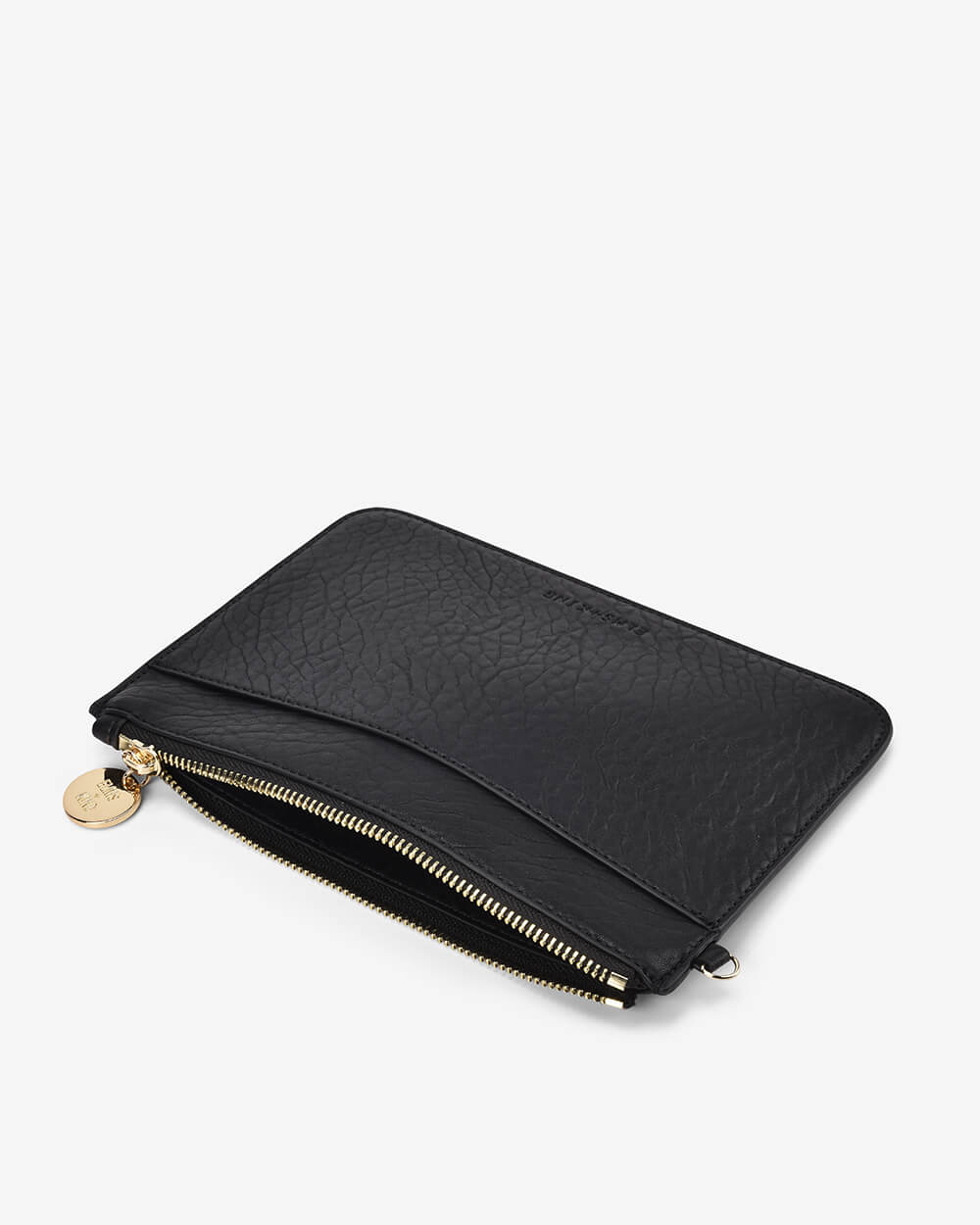 Elms + King Flat Pouch - Black