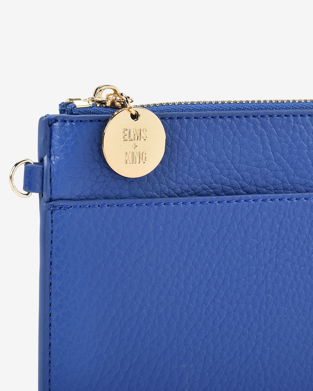 Elms + King Flat Pouch - Cobalt
