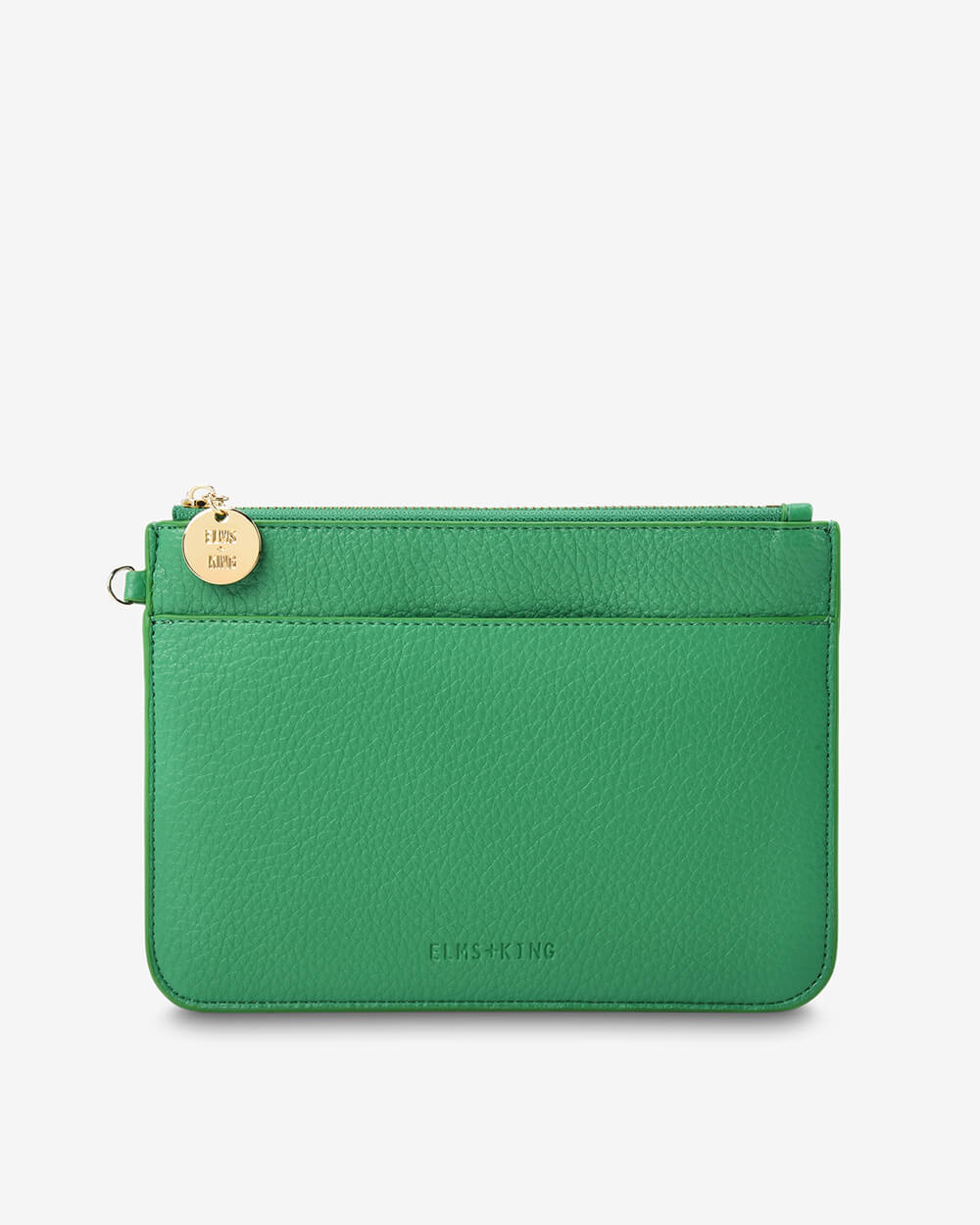 Elms + King Flat Pouch - Green