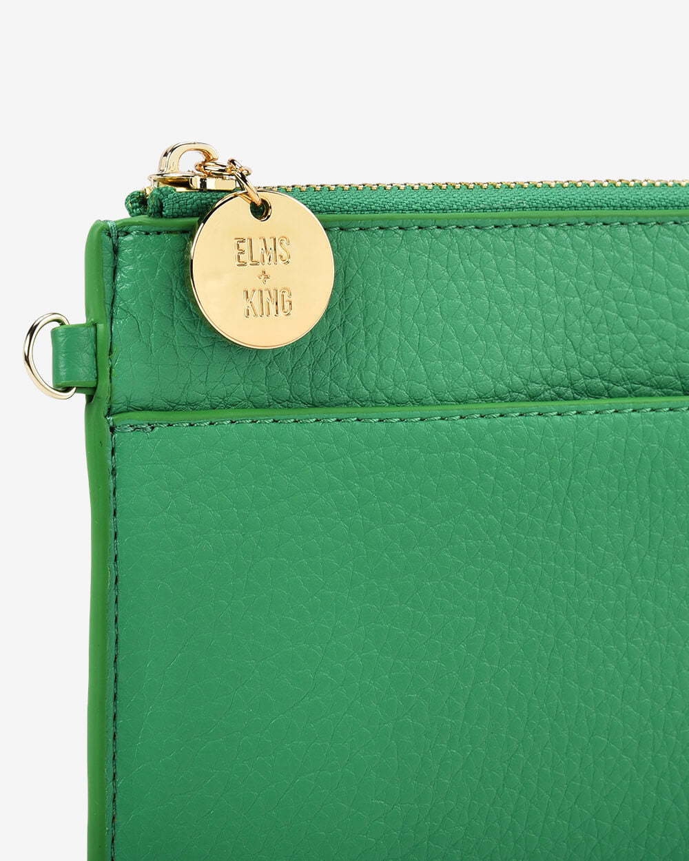 Elms + King Flat Pouch - Green