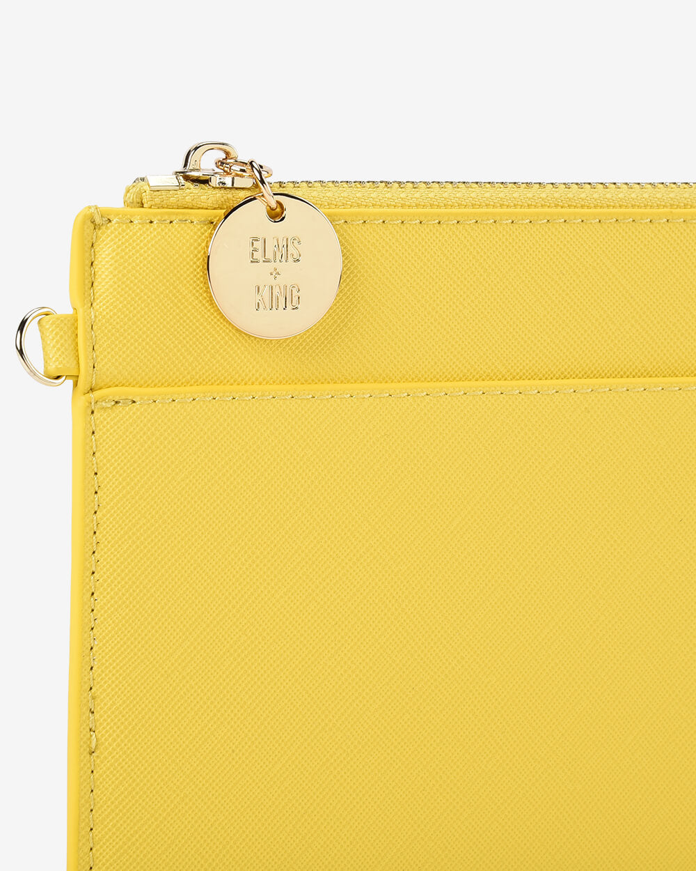 Elms + King Flat Pouch - Lemon