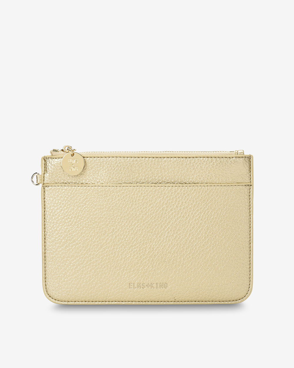 Elms + King Flat Pouch - Gold