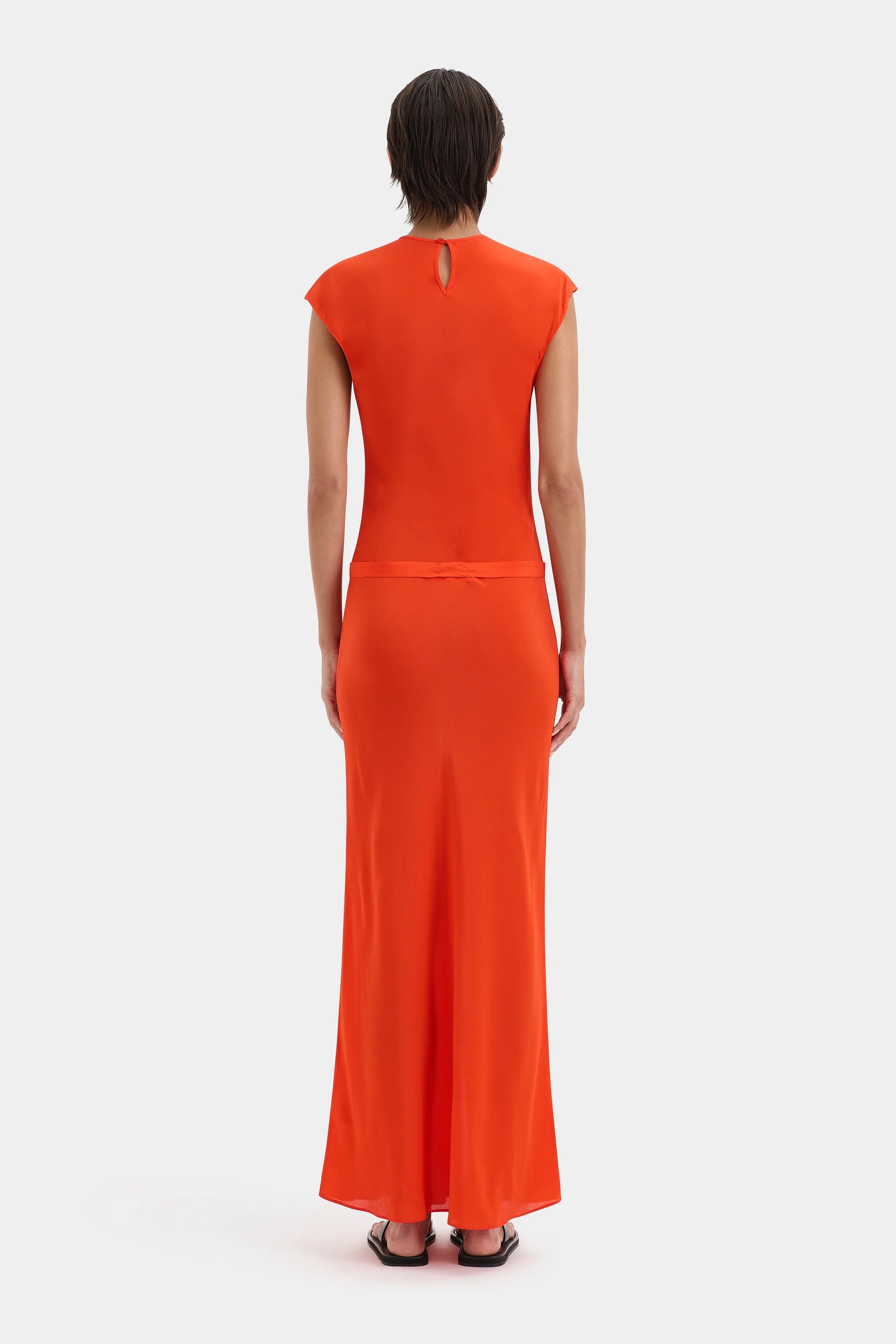 SIR. Fresca Belted Midi Dress
