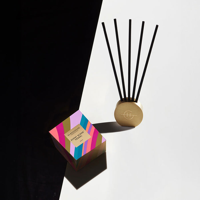 GLASSHOUSE Scent Scene Gold Metal Vessel