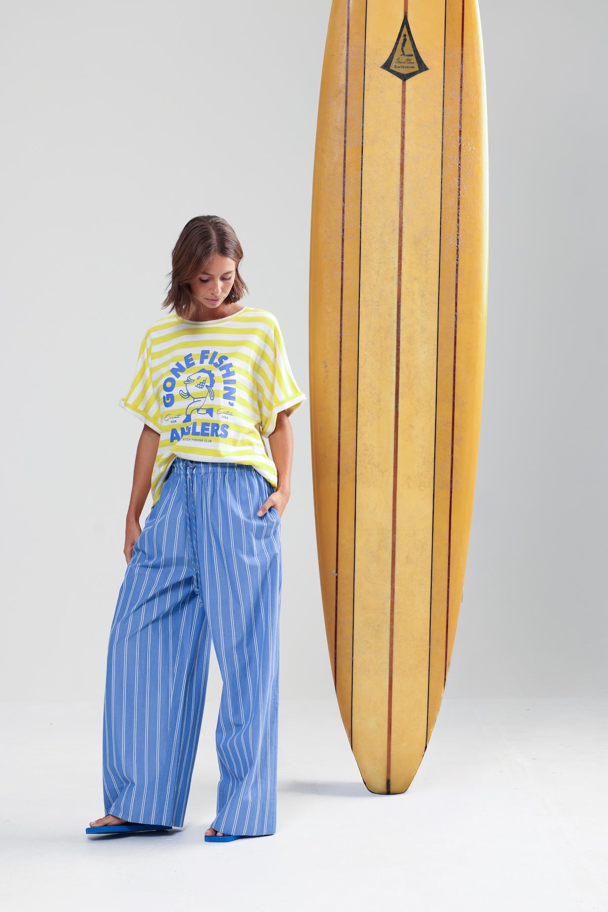 Binny Gone Fishing Tee