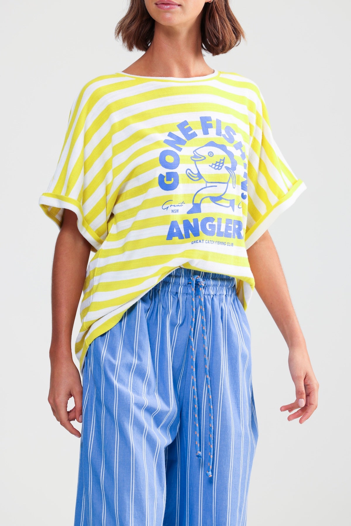 Binny Gone Fishing Tee