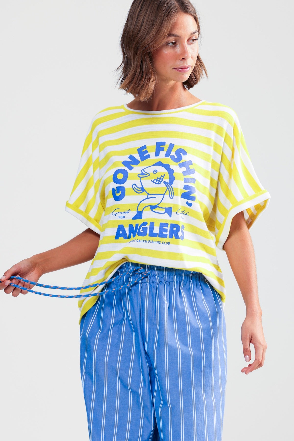 Binny Gone Fishing Tee