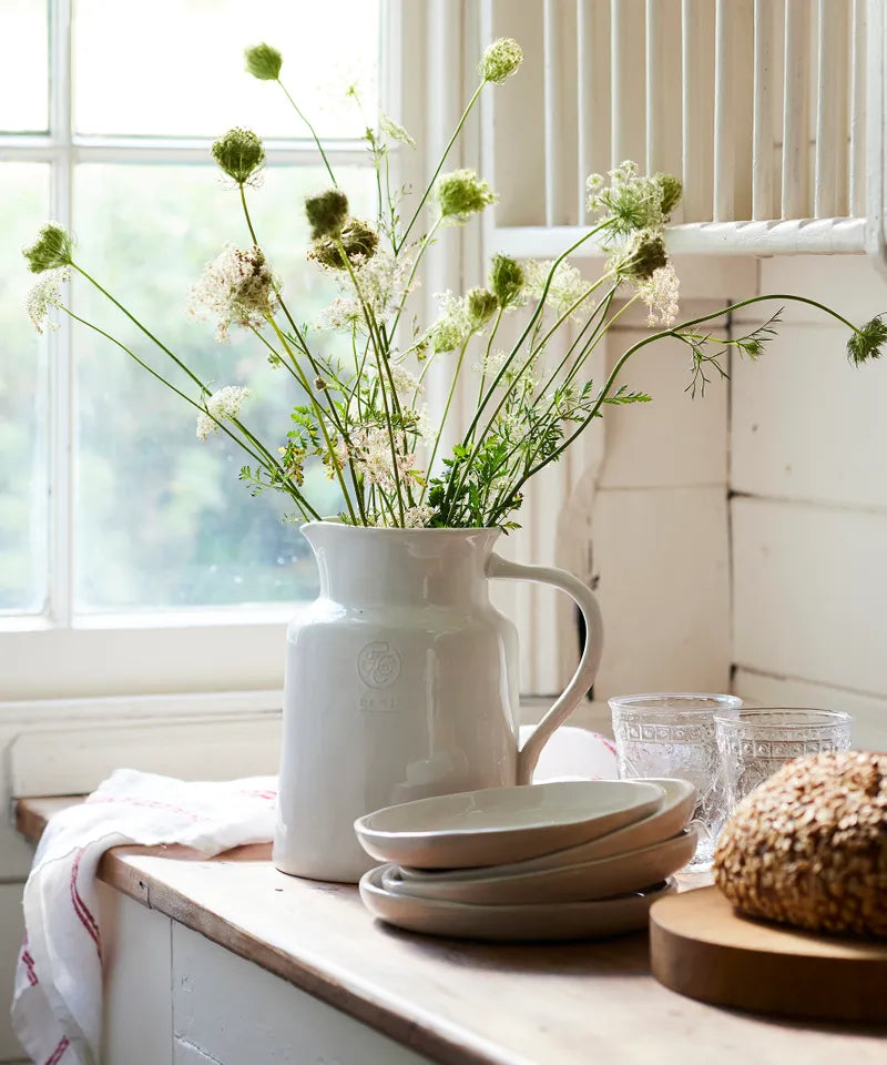 Franco Rustic White Jug large