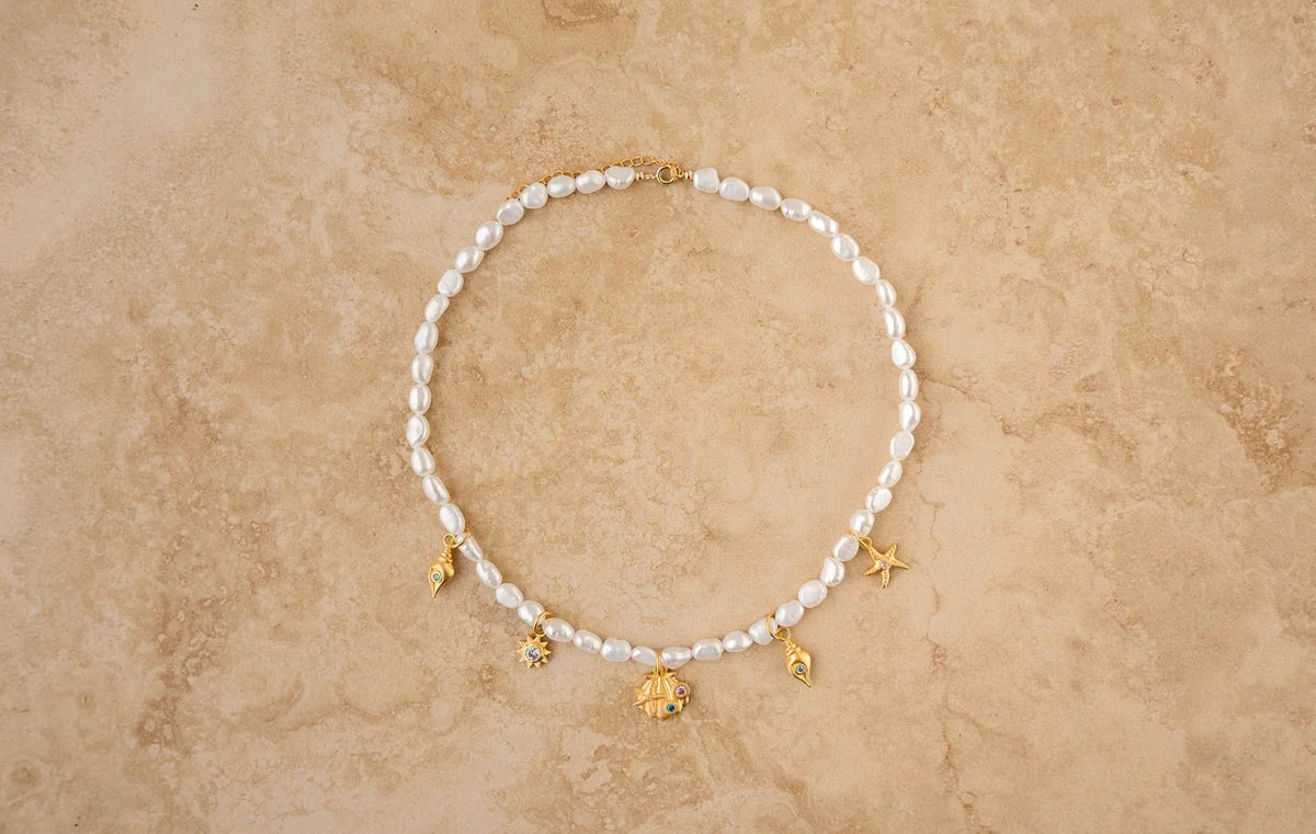 Indigo & Wolfe Corfu Necklace