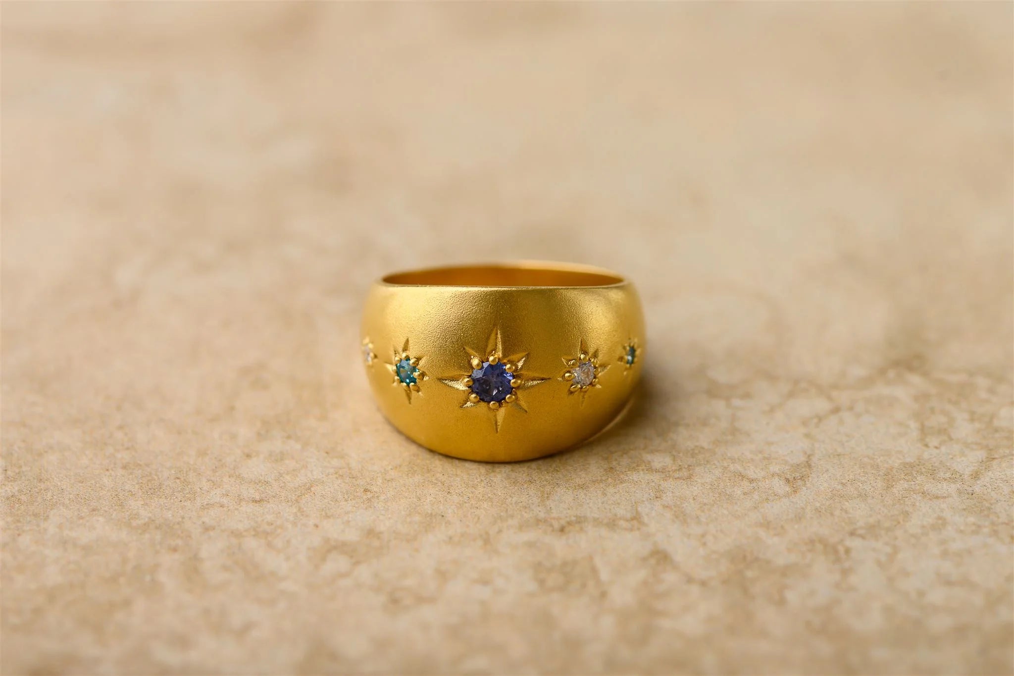 Indigo & Wolfe Celeste Ring