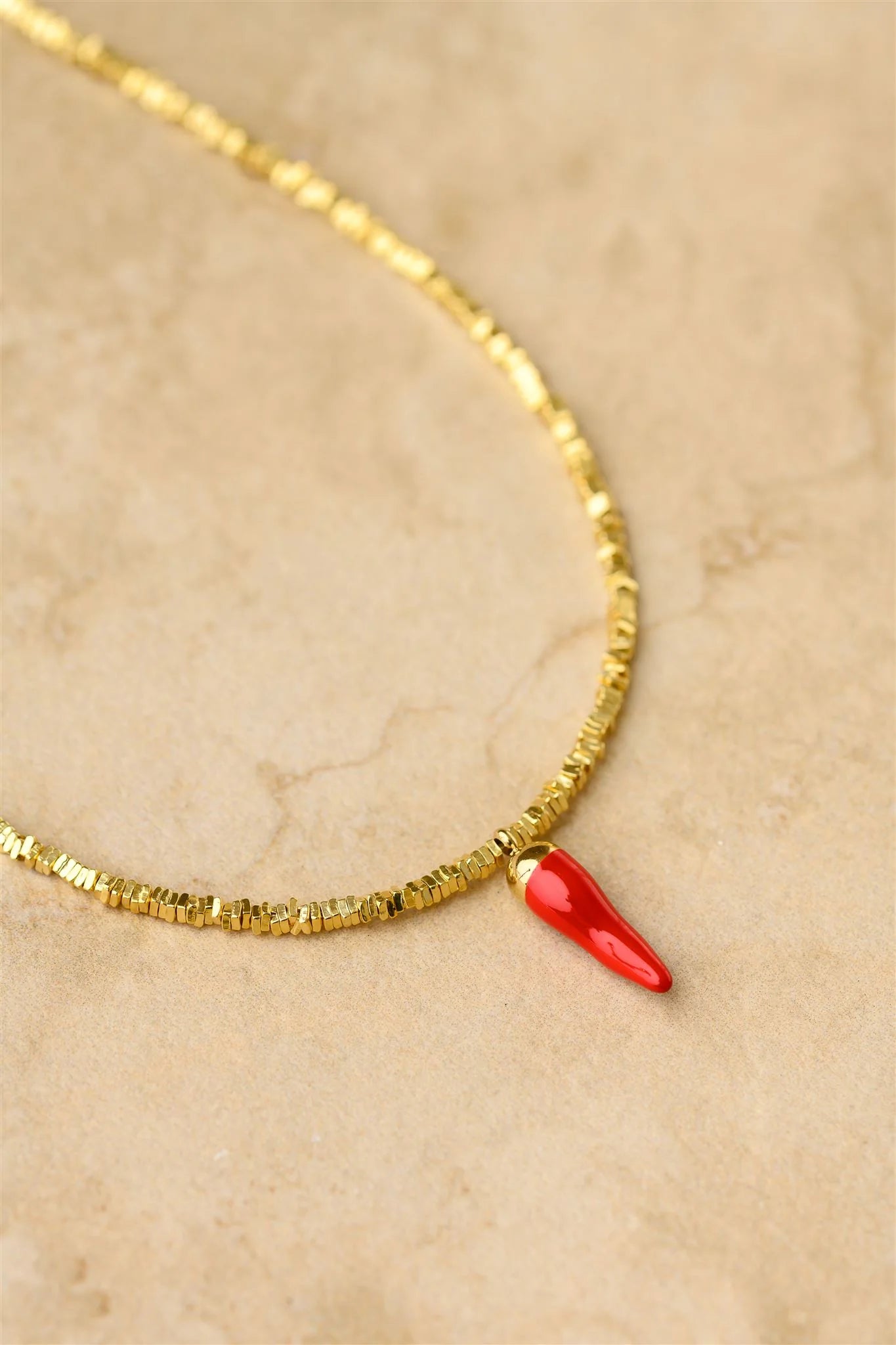 Indigo & Wolfe Cornicello Necklace