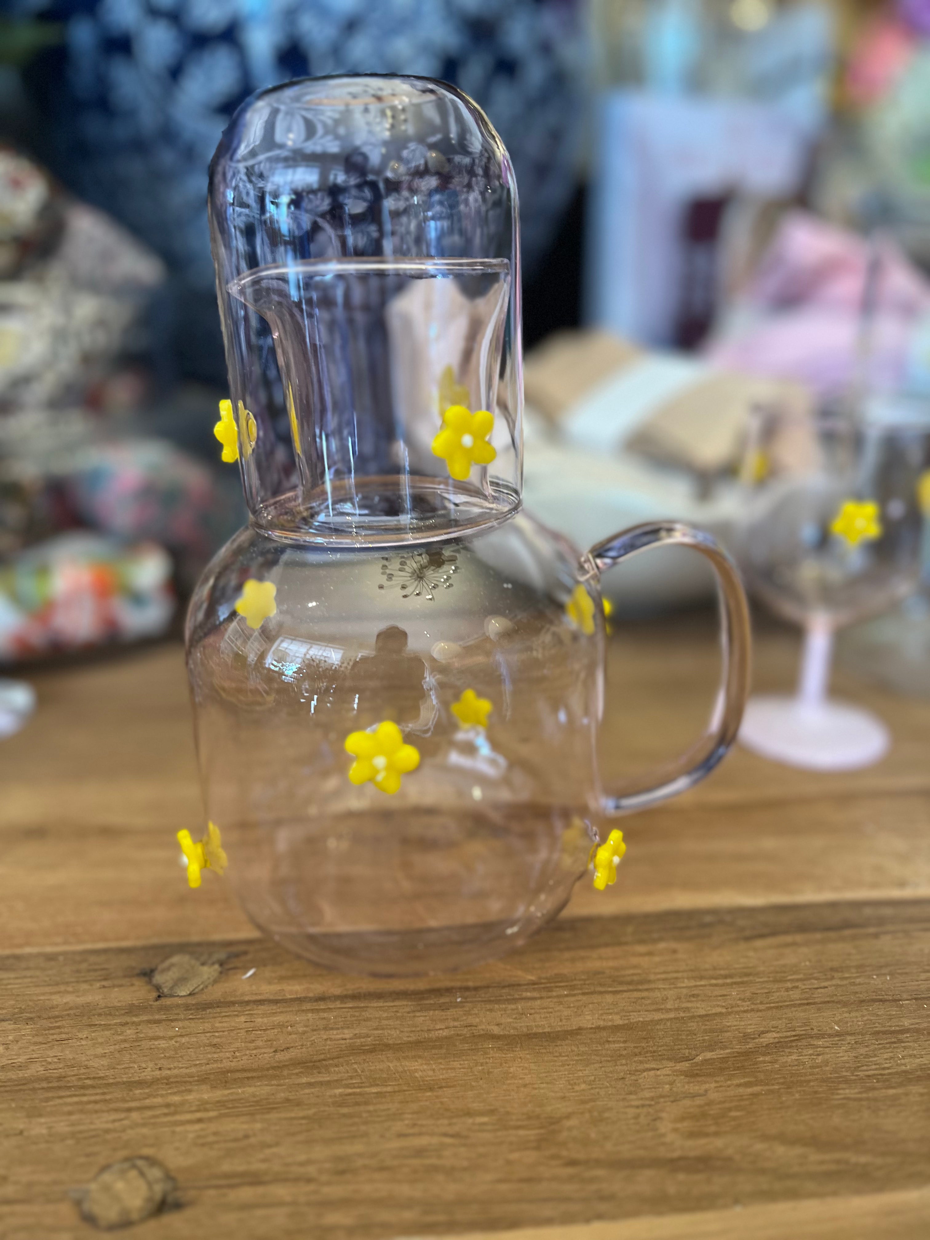 Kip & Co Flower Power Carafe & Glass